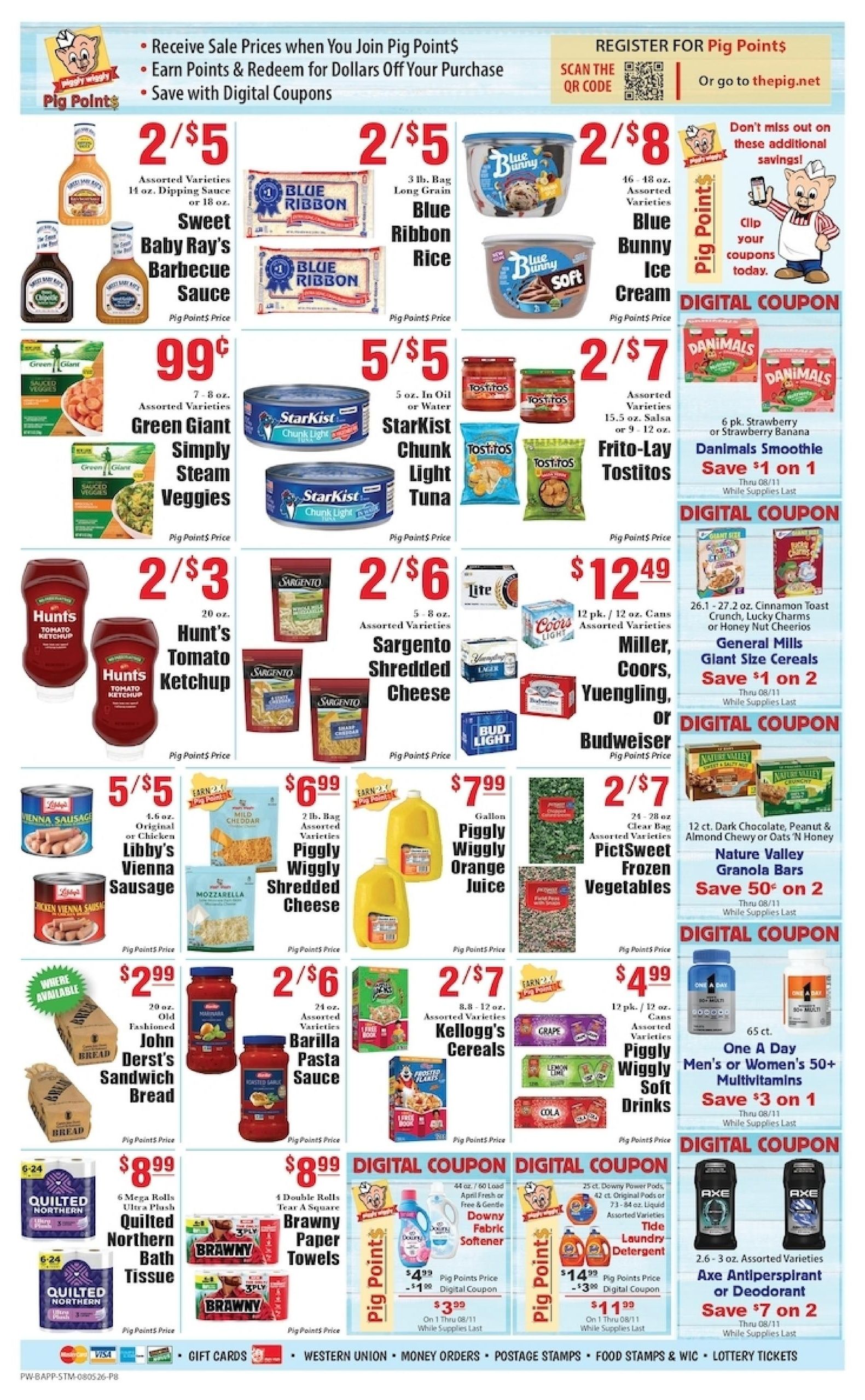 Piggly Wiggly Weekly Ad August 5 - 11, 2026