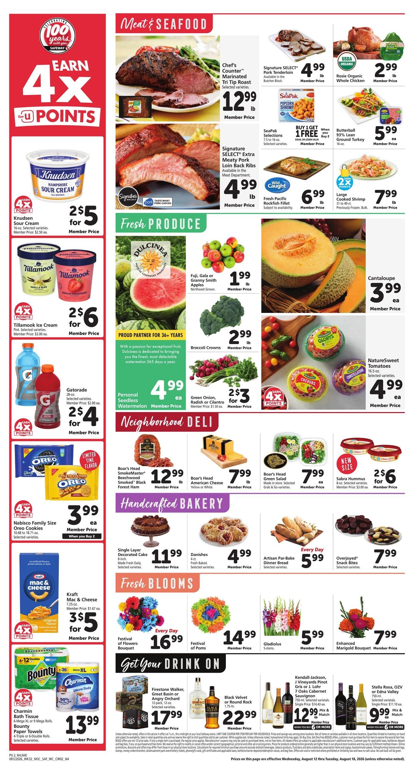 Safeway (Reno–Sparks Area, NV) Weekly Ad August 12 - 18, 2026