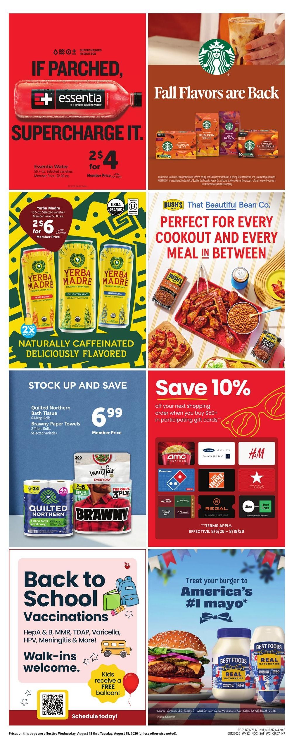 Safeway (Reno–Sparks Area, NV) Weekly Ad August 12 - 18, 2026