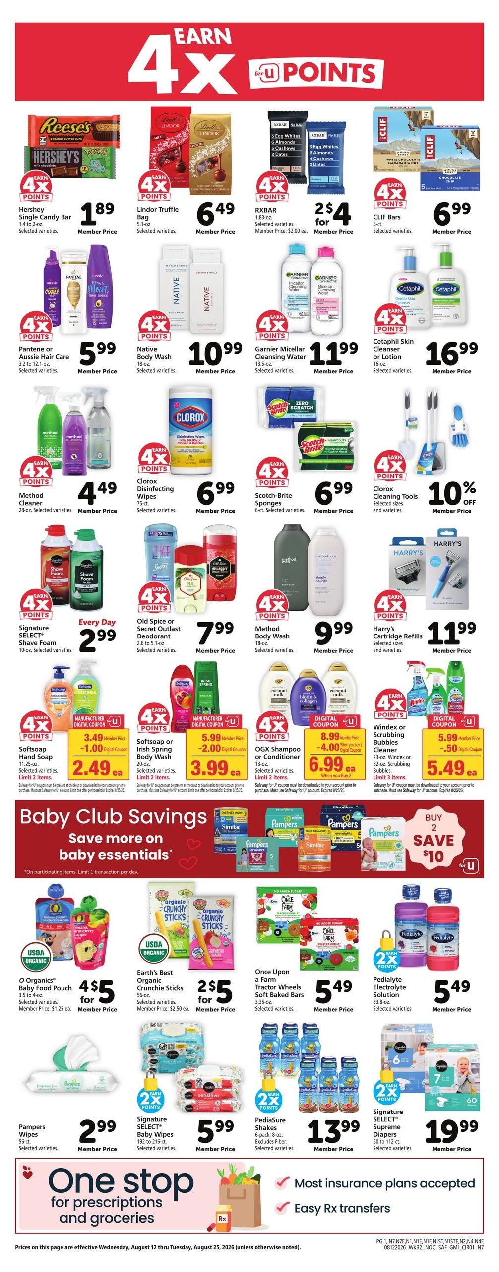 Safeway (Reno–Sparks Area, NV) Weekly Ad August 12 - 18, 2026