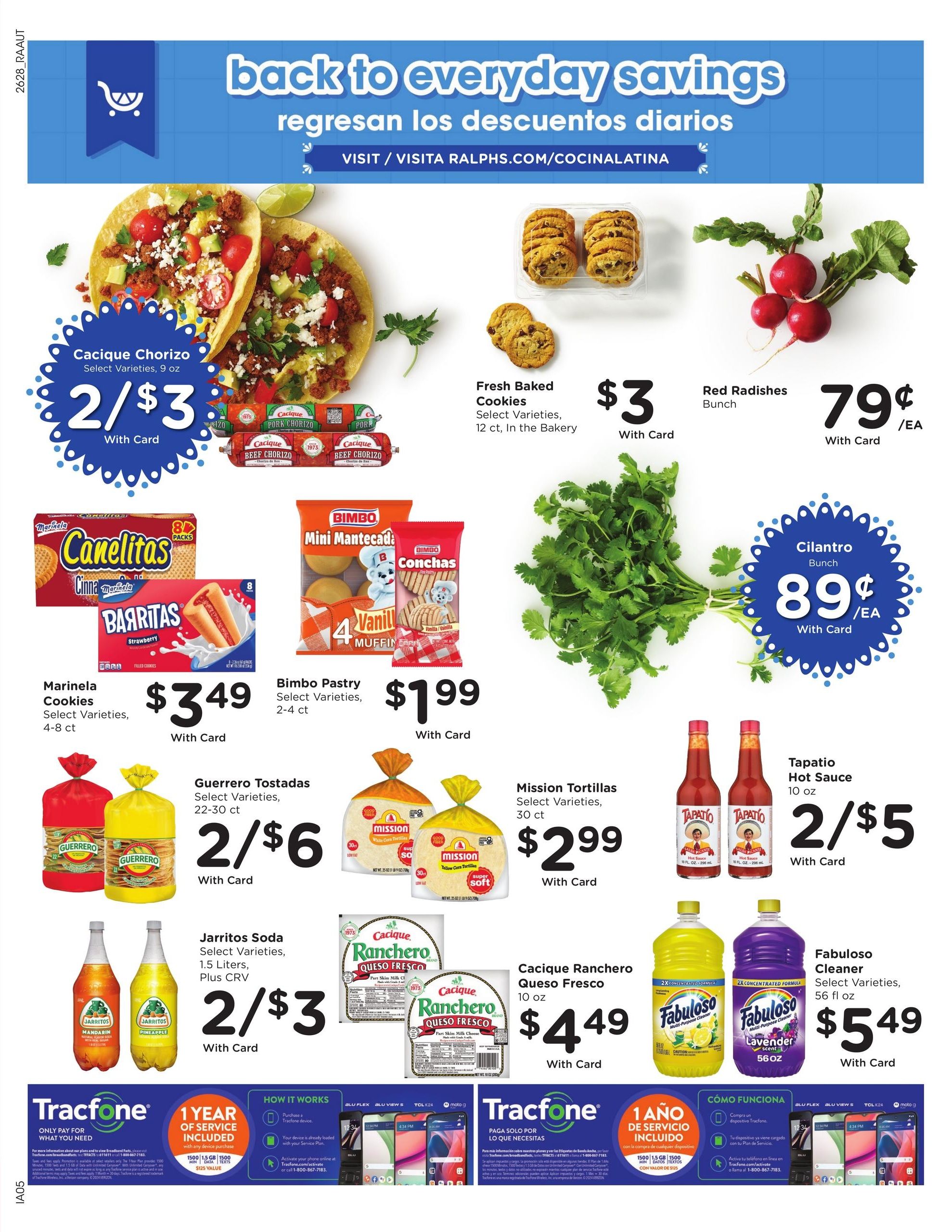 Ralphs (Glendale–Burbank Area, CA) Weekly Ad August 12 - 18, 2026