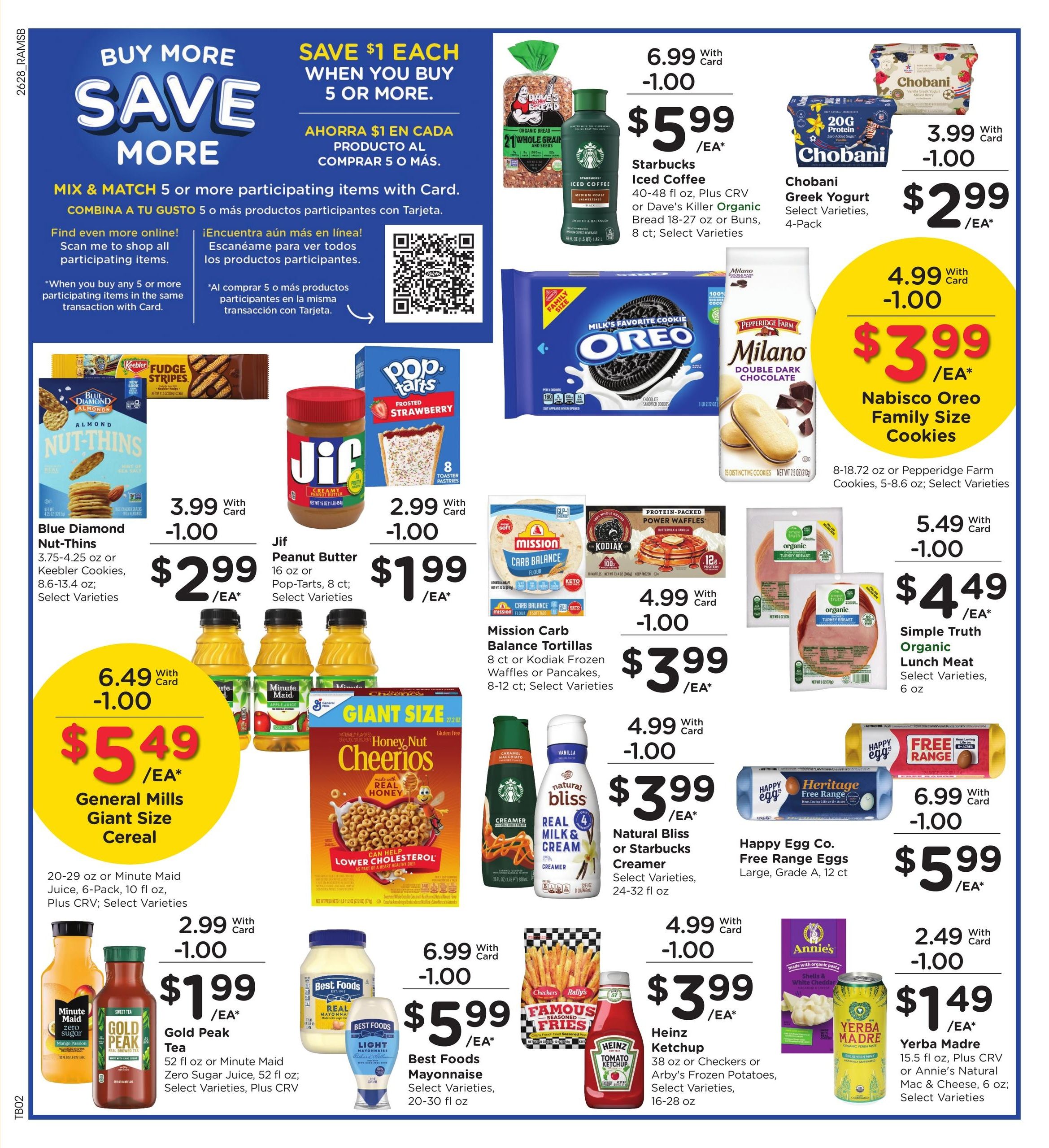 Ralphs (Glendale–Burbank Area, CA) Weekly Ad August 12 - 18, 2026
