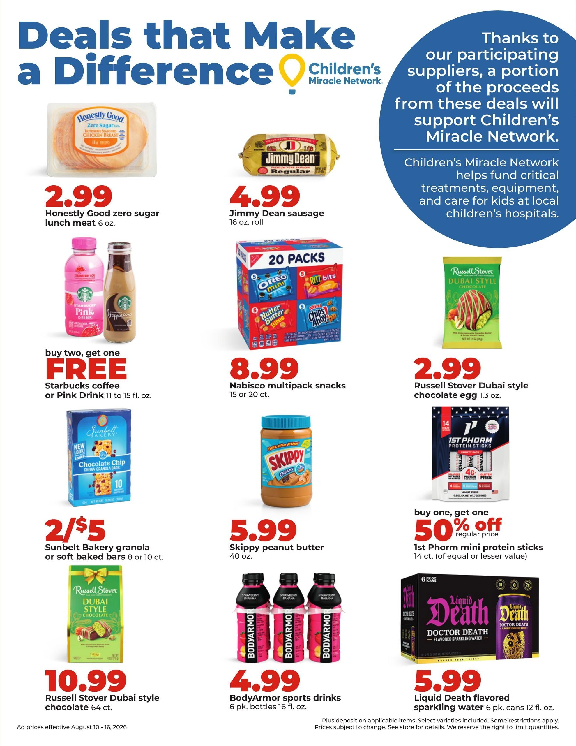 Hy-Vee (MO) Weekly Ad August 10 - 16, 2026
