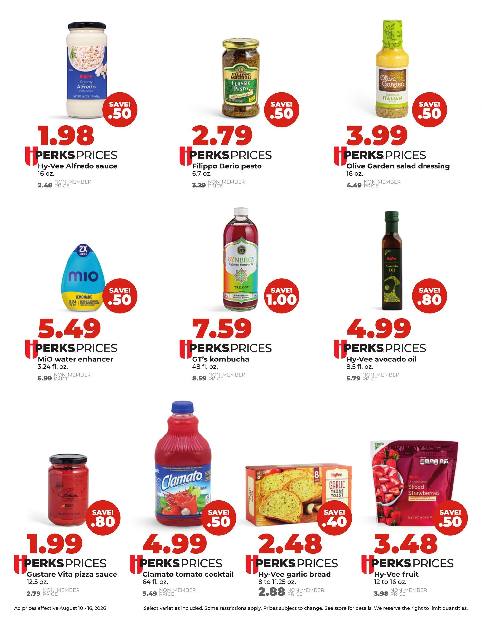 Hy-Vee (MO) Weekly Ad August 10 - 16, 2026