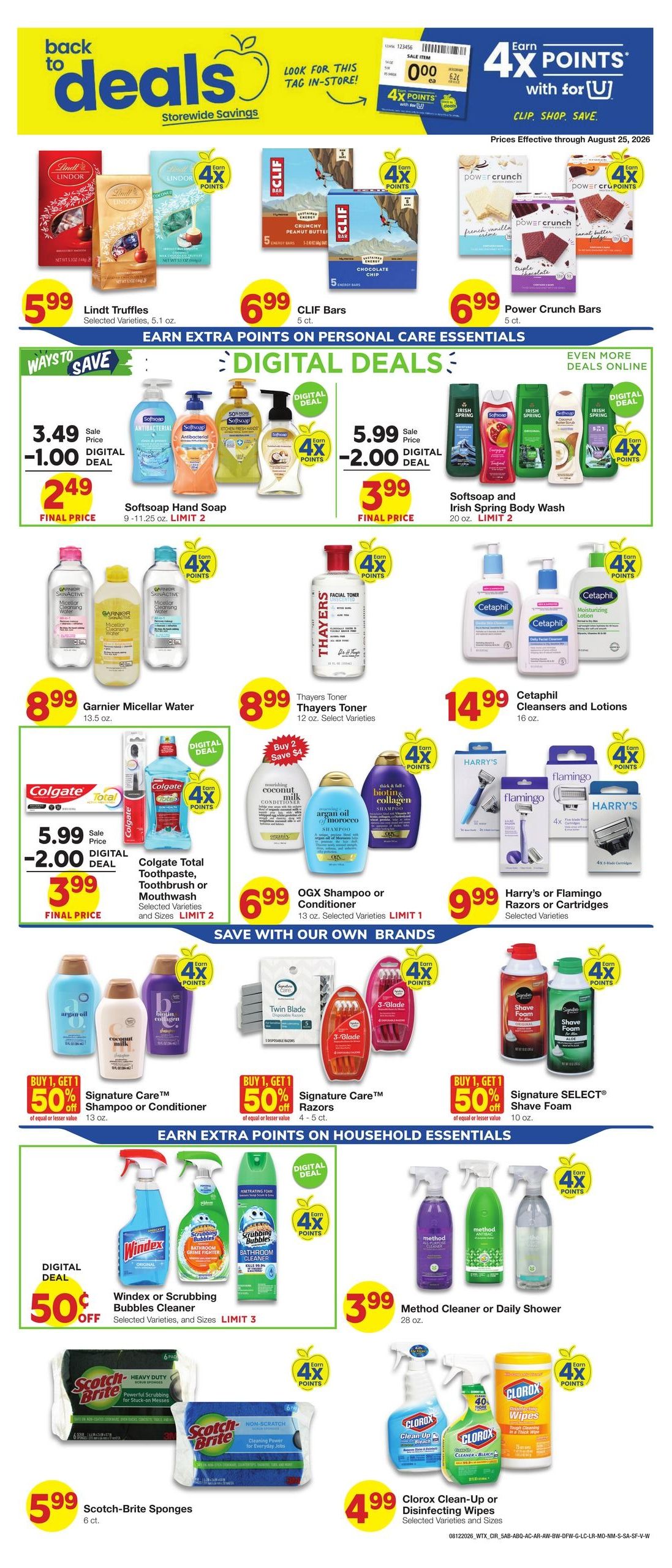 Market Street (Abilene Area, TX) Weekly Ad August 12 - 18, 2026