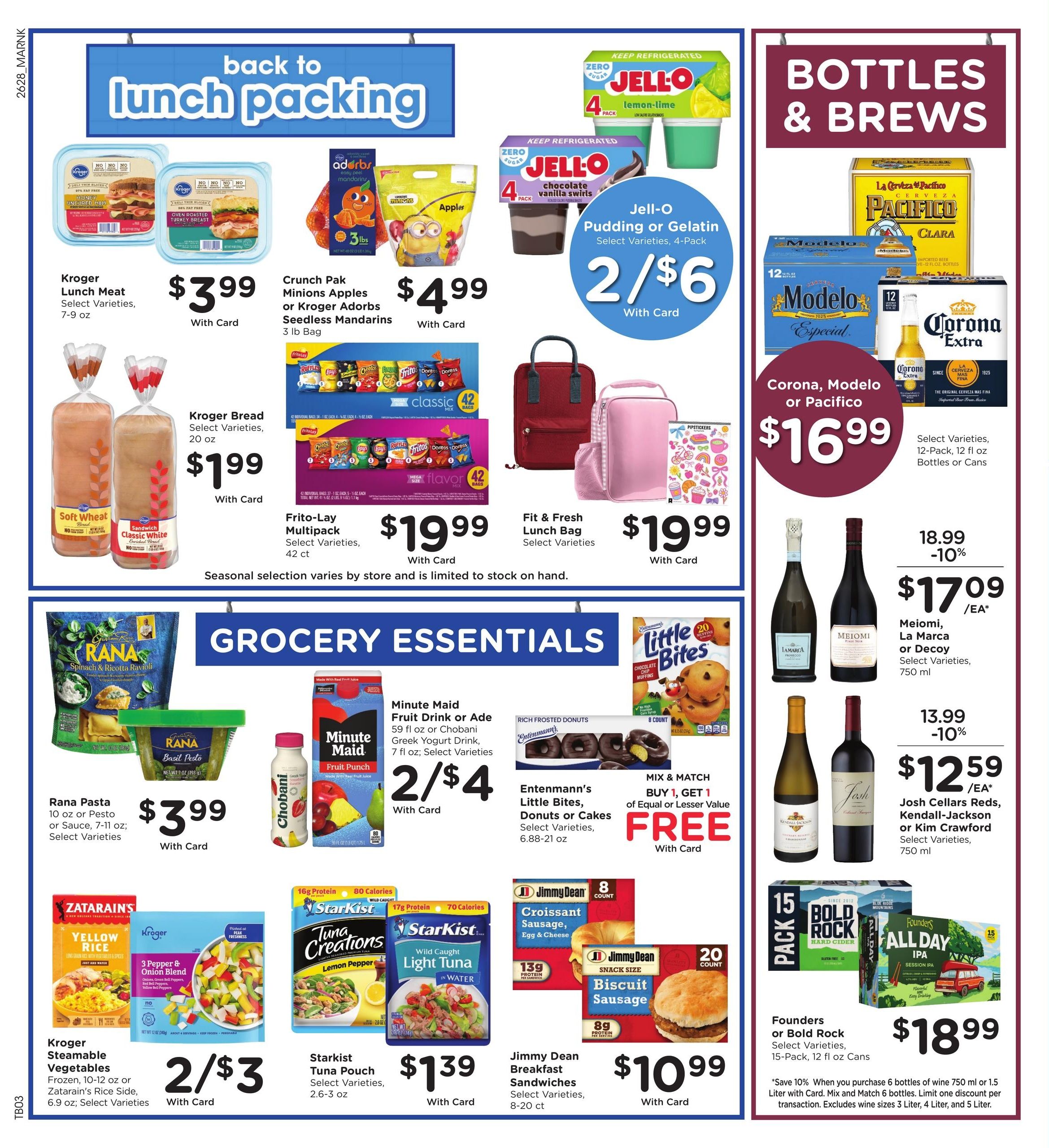Kroger (Richmond Area, VA) Weekly Ad August 12 - 18, 2026