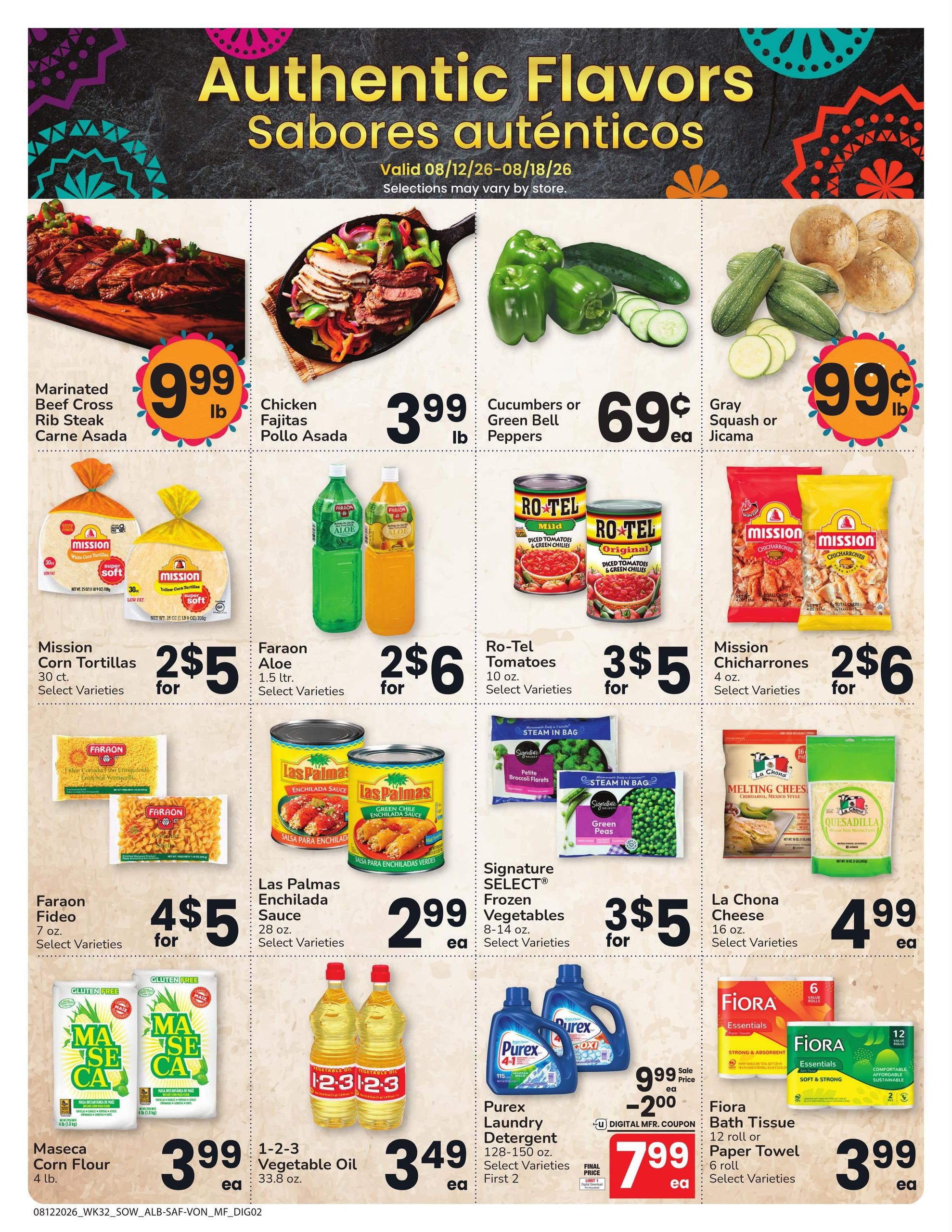Safeway (Mesa–Glendale Area, AZ) Weekly Ad August 12 - 18, 2026