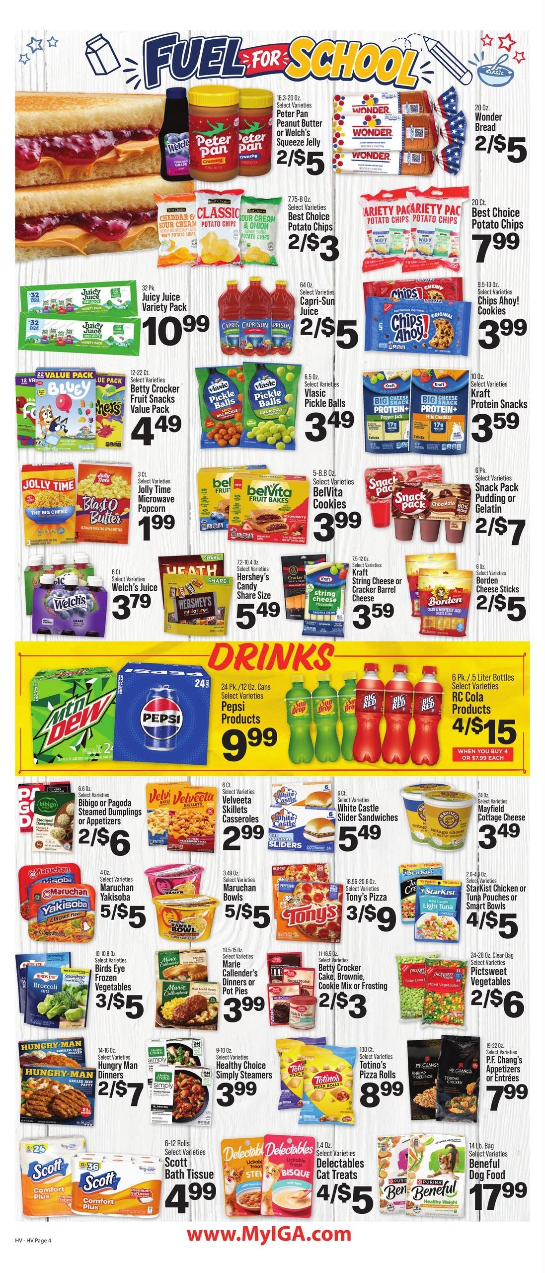 IGA (Huntsville Area, AL) Weekly Ad August 12 - 18, 2026