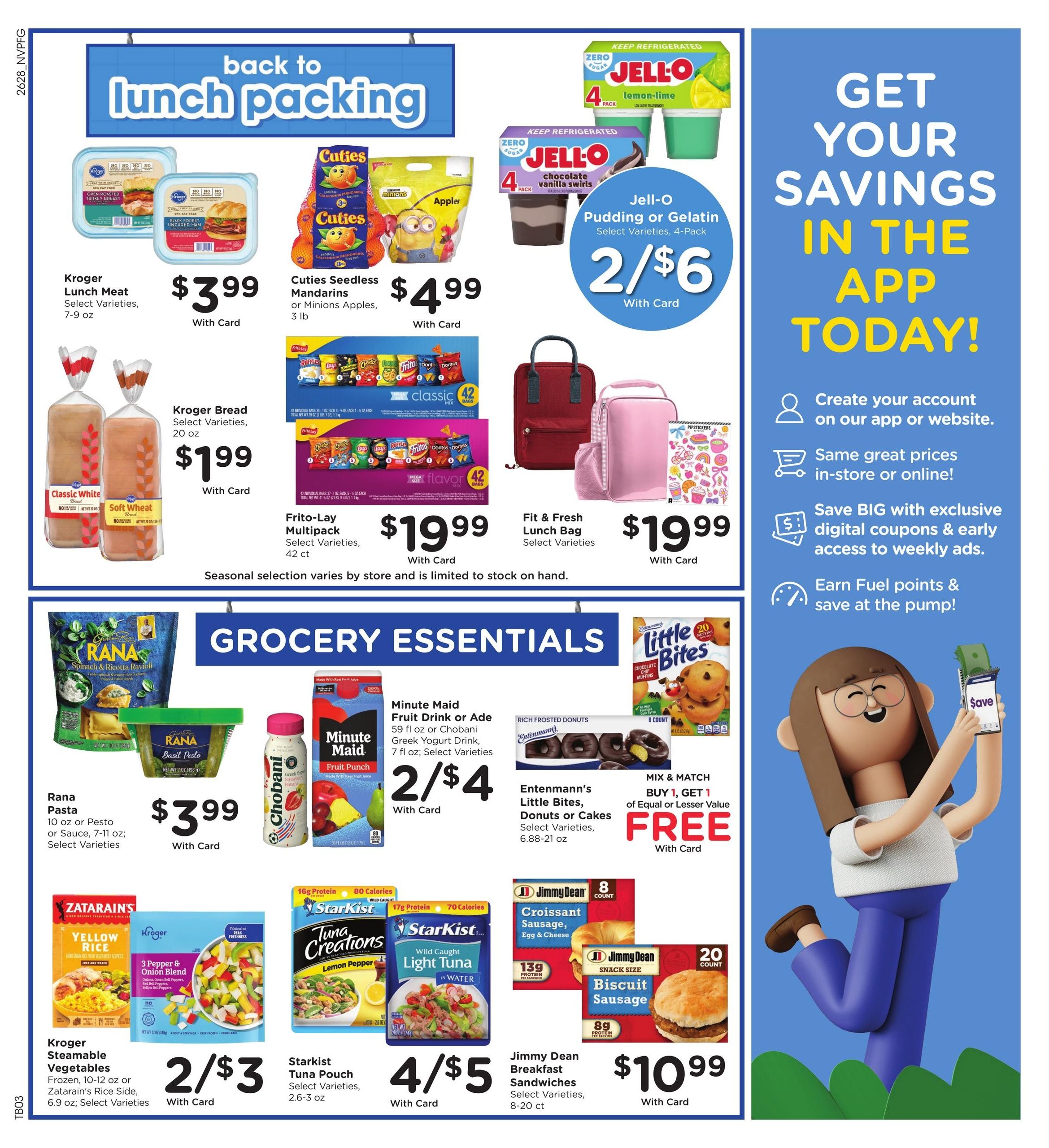 Kroger (Seymour Area, TN) Weekly Ad August 12 - 18, 2026