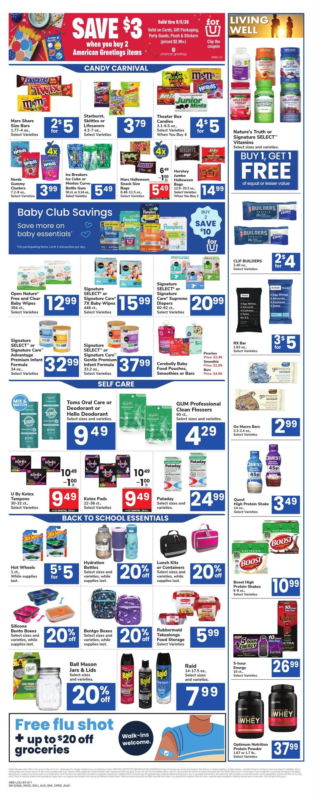 Albertsons (Texarkana Area, TX) Weekly Ad August 12 - 18, 2026