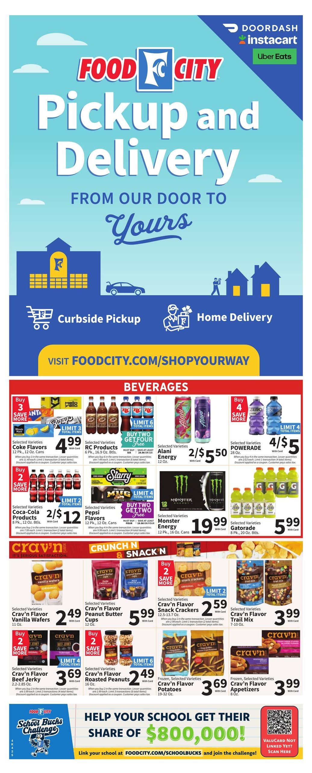 FoodCity (Seymour Area, TN) Weekly Ad August 12 - 18, 2026