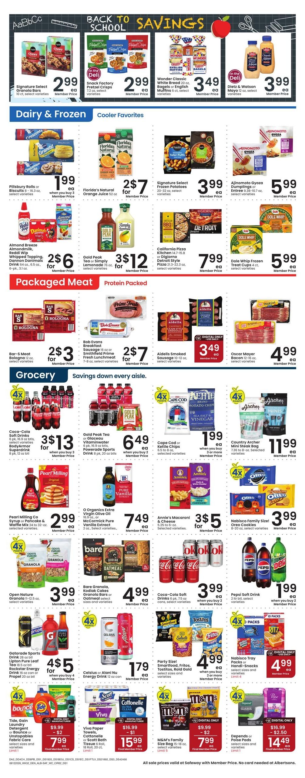 Safeway (Cheyenne Area, WY) Weekly Ad August 12 - 18, 2026