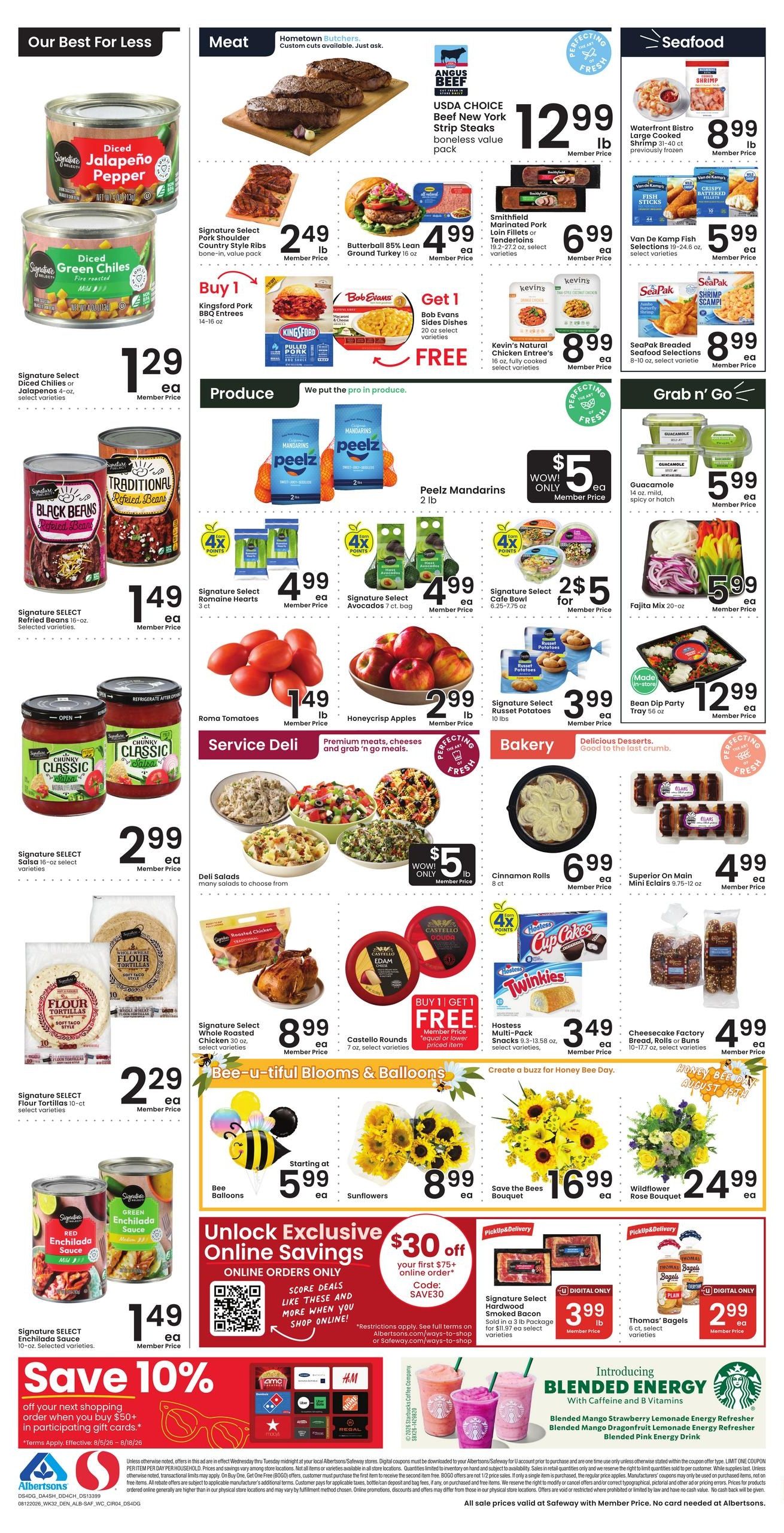 Safeway (Cheyenne Area, WY) Weekly Ad August 12 - 18, 2026