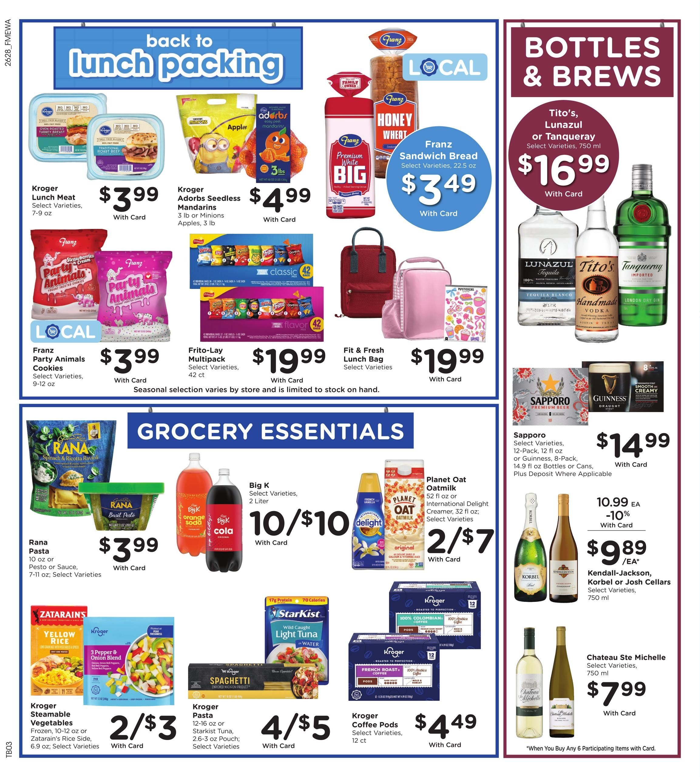 Fred Meyer (Spokane Valley–Spokane Area, WA) Weekly Ad August 12 - 18, 2026