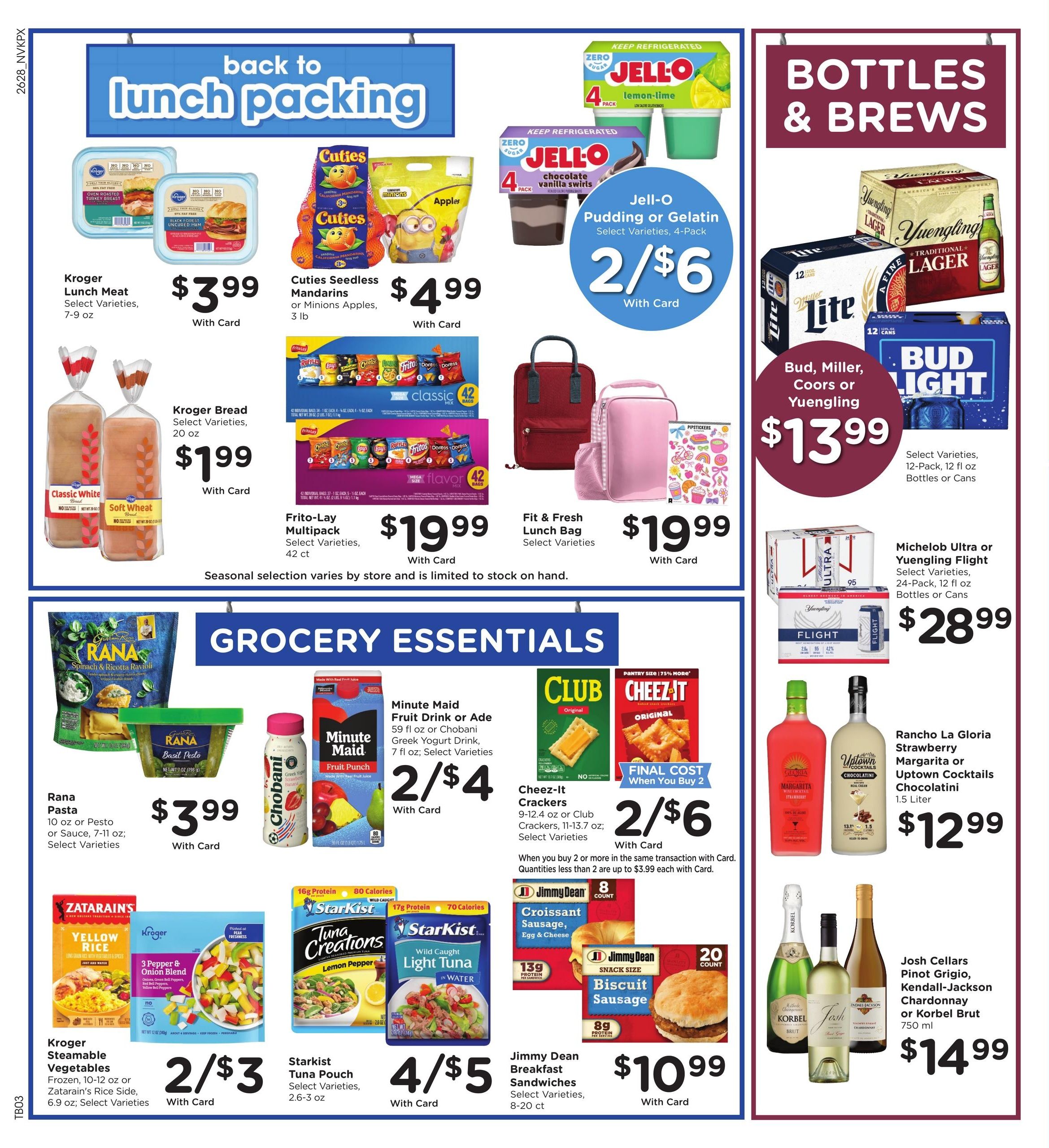 Kroger (Farragut Area, TN) Weekly Ad August 12 - 18, 2026