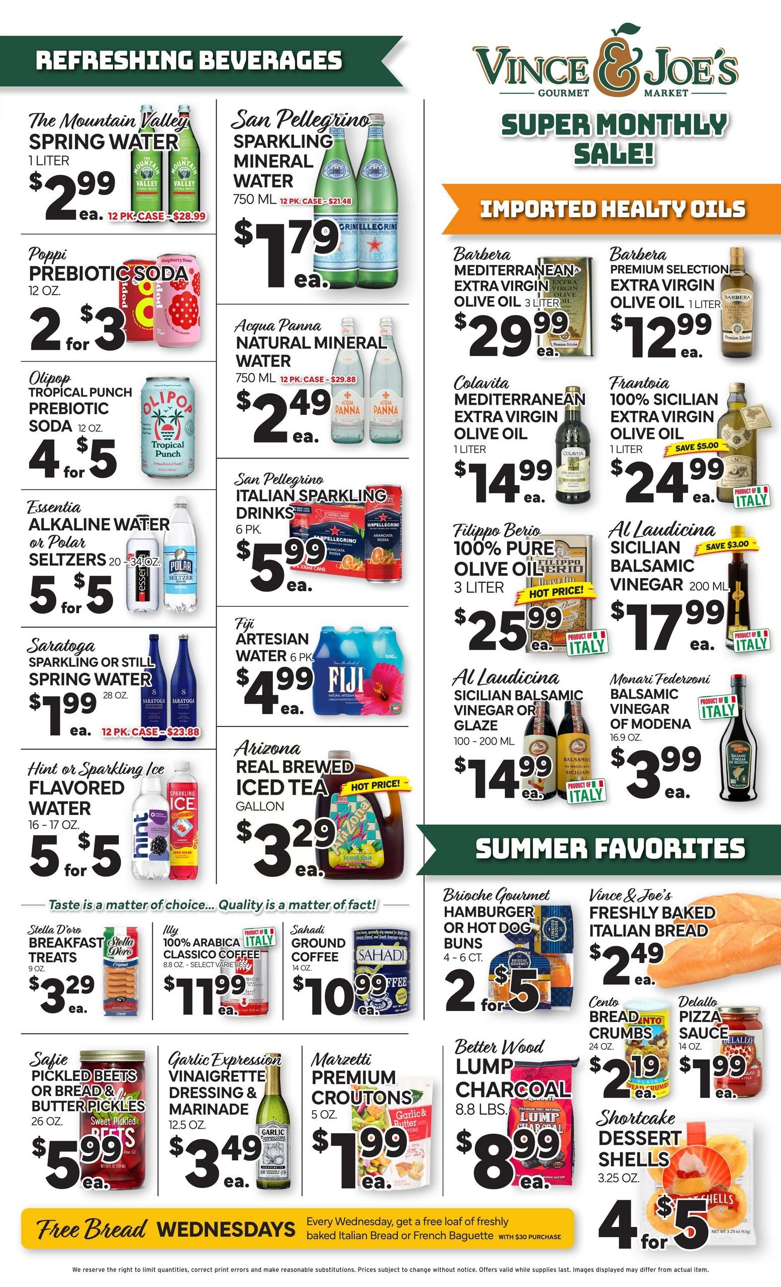 Vince And Joes Gourmet Market (Warren–Sterling Heights Area, MI) Weekly Ad August 5 - 11, 2026