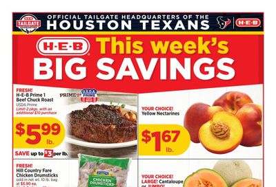 H-E-B (LA, TX) Weekly Ad August 12 - 18, 2026