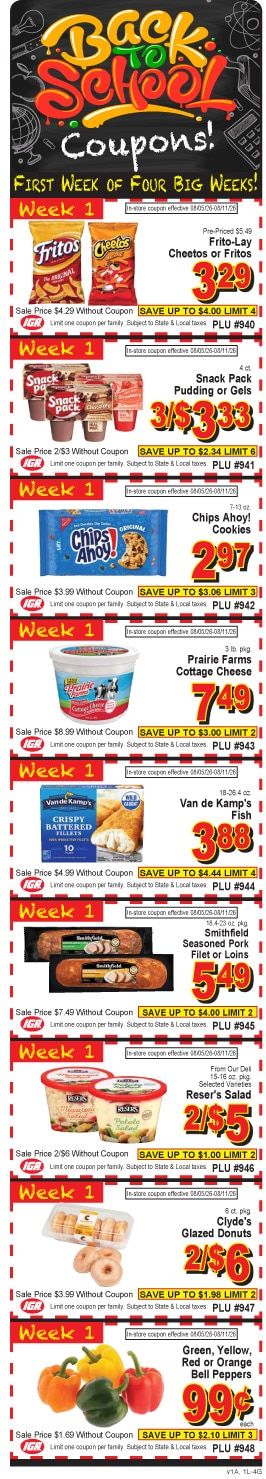 St. Joseph IGA Weekly Ad August 5 - 11, 2026