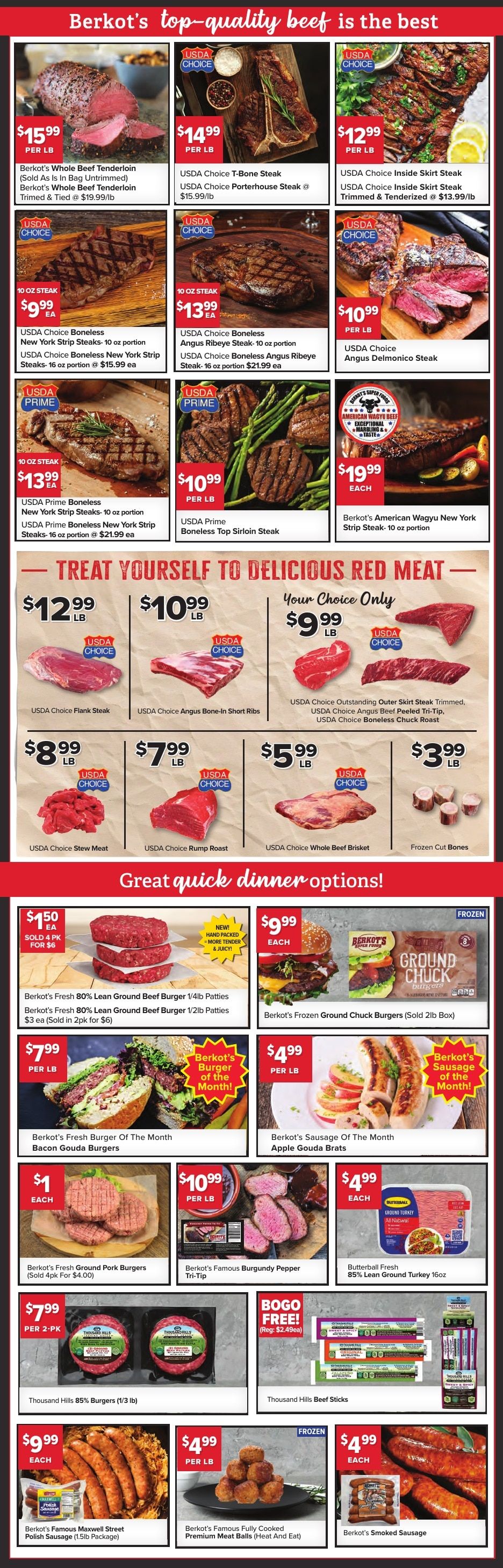 Berkot's Super Foods (Twin Lakes, WI) Weekly Ad August 6 - 12, 2026