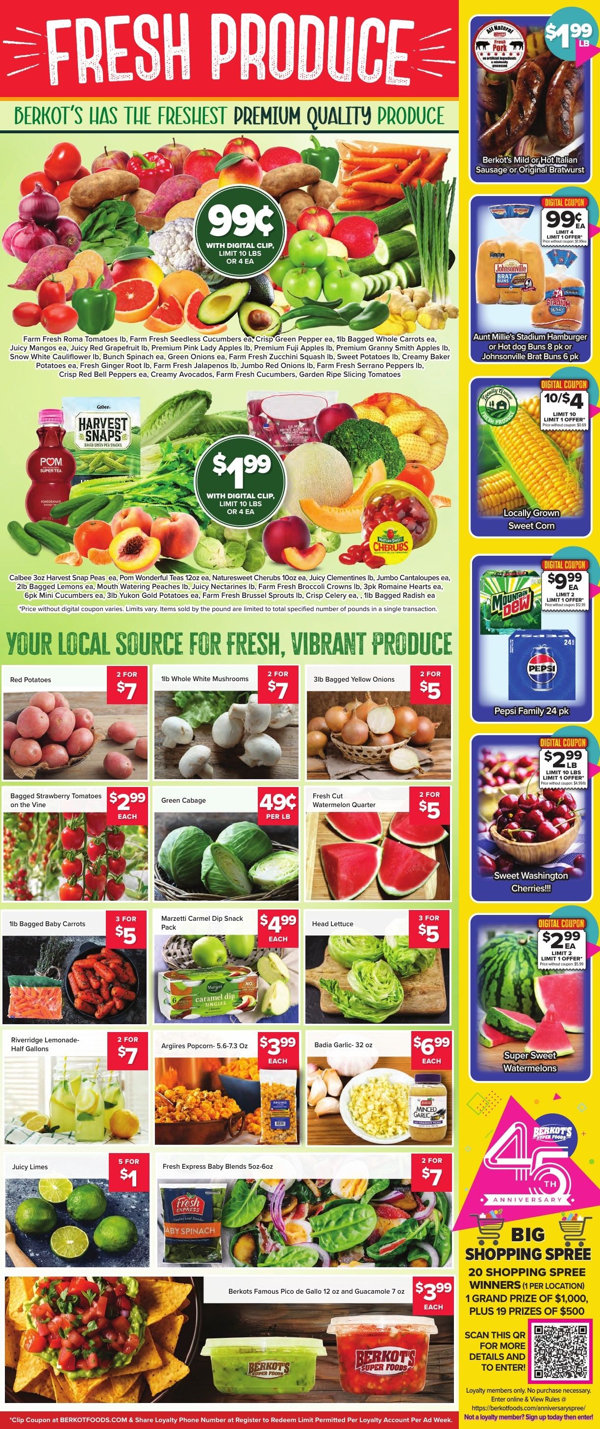 Berkot's Super Foods (Twin Lakes, WI) Weekly Ad August 6 - 12, 2026