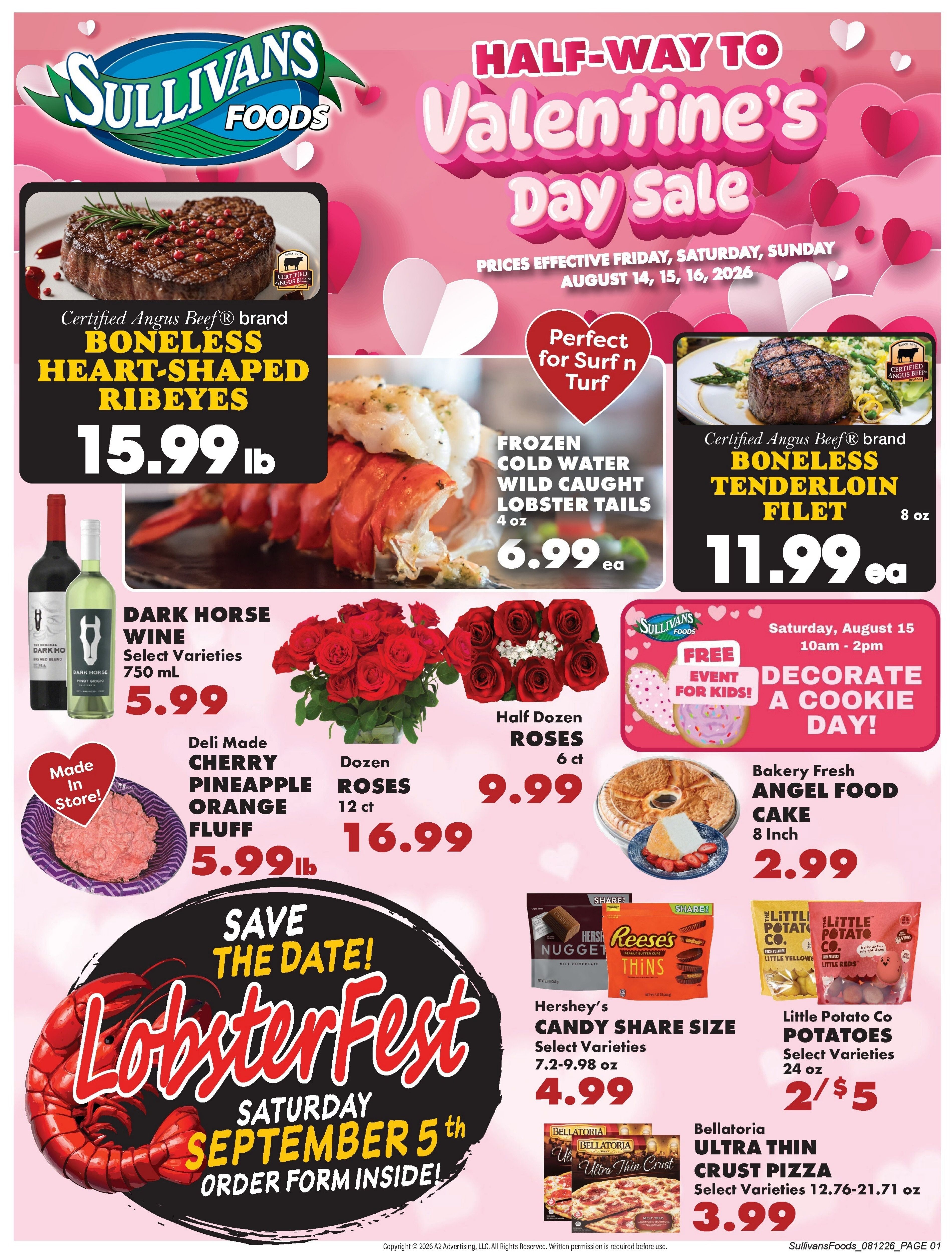 Sullivan's Foods Weekly Ad August 12 - 18, 2026