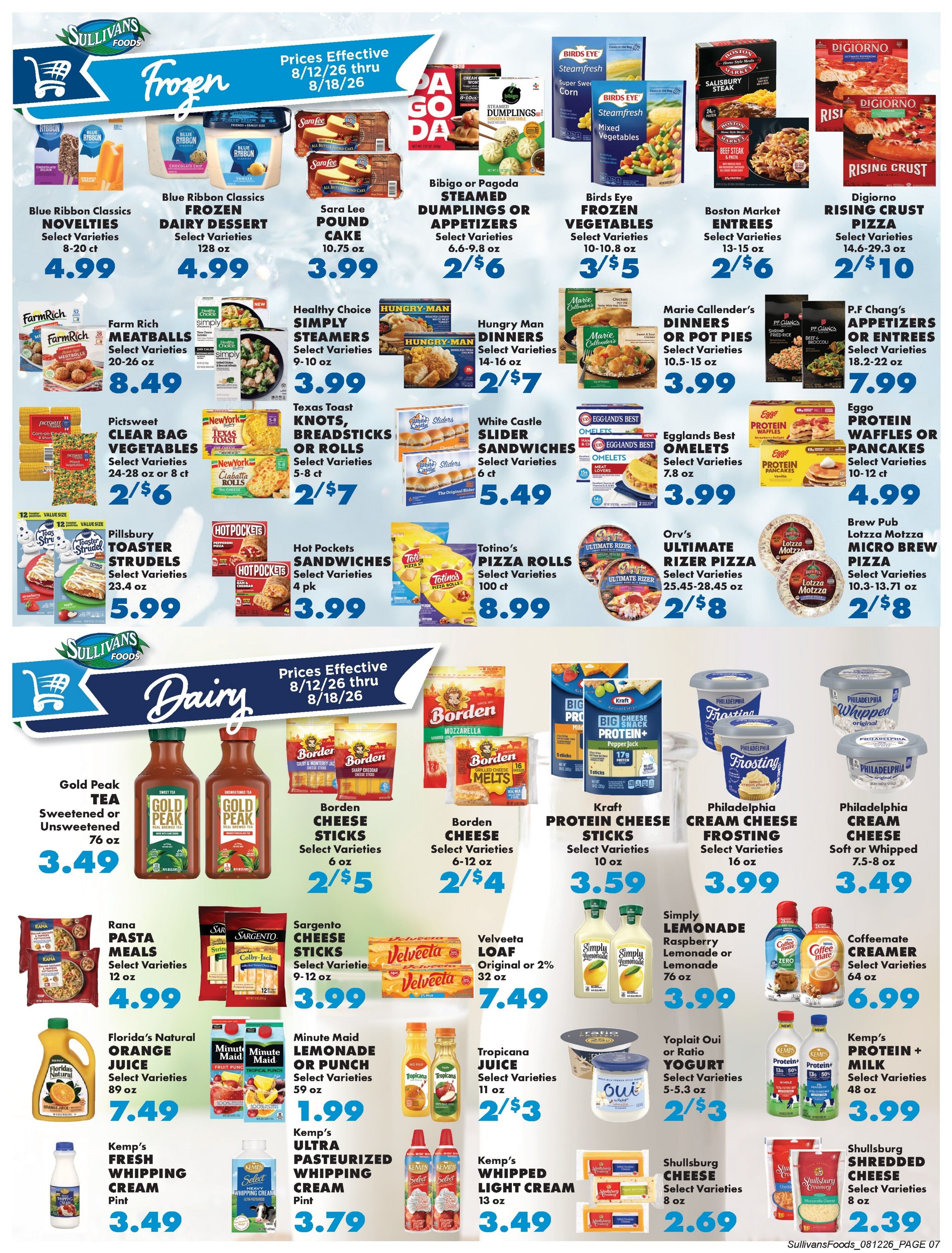 Sullivan's Foods (Illinois) Weekly Ad August 12 - 18, 2026