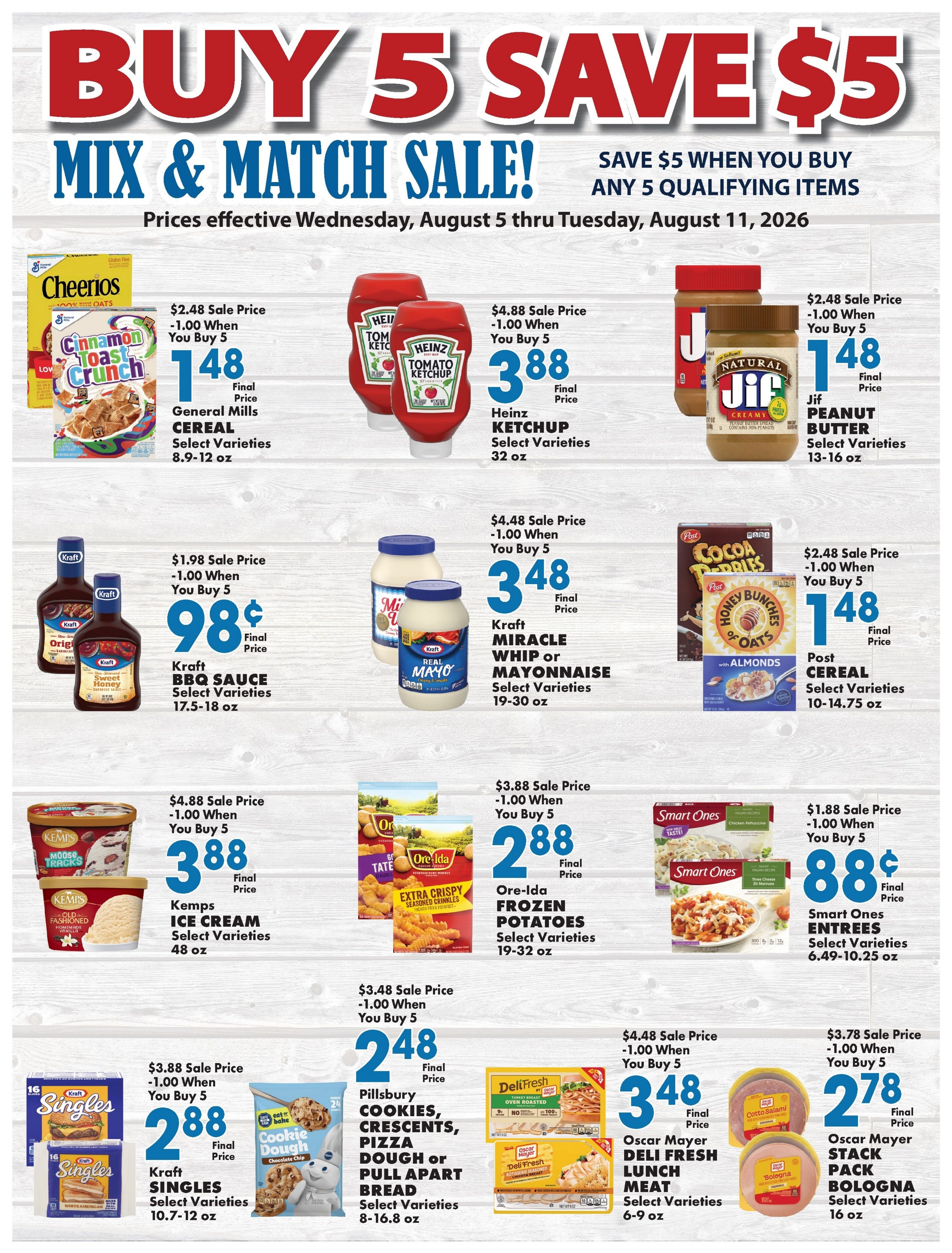 Sullivan's Foods (Kewanee, Mendota and Princeton, IL) Weekly Ad August 5 - 11, 2026