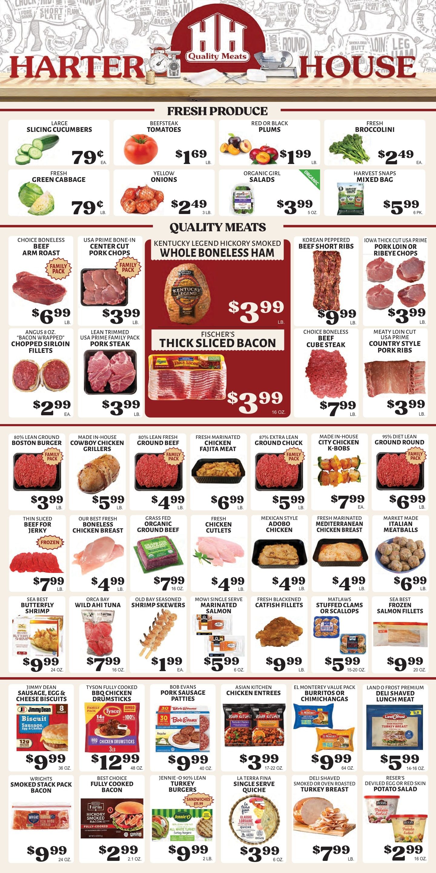 Harter House Weekly Ad August 12 - 18, 2026