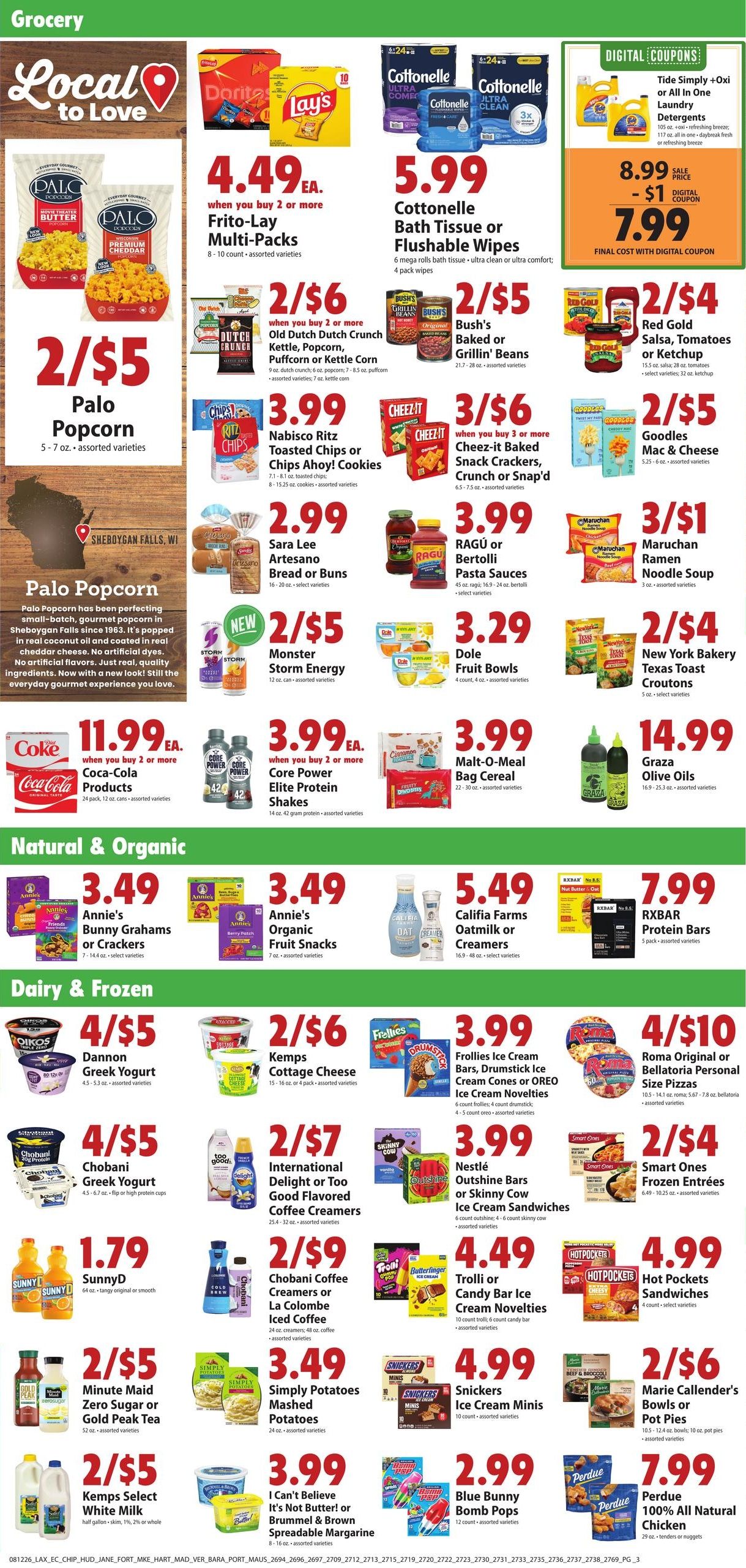 Festival Foods (Eau Claire Area, WI) Weekly Ad (promoted) Weekly Ad August 12 - 18, 2026