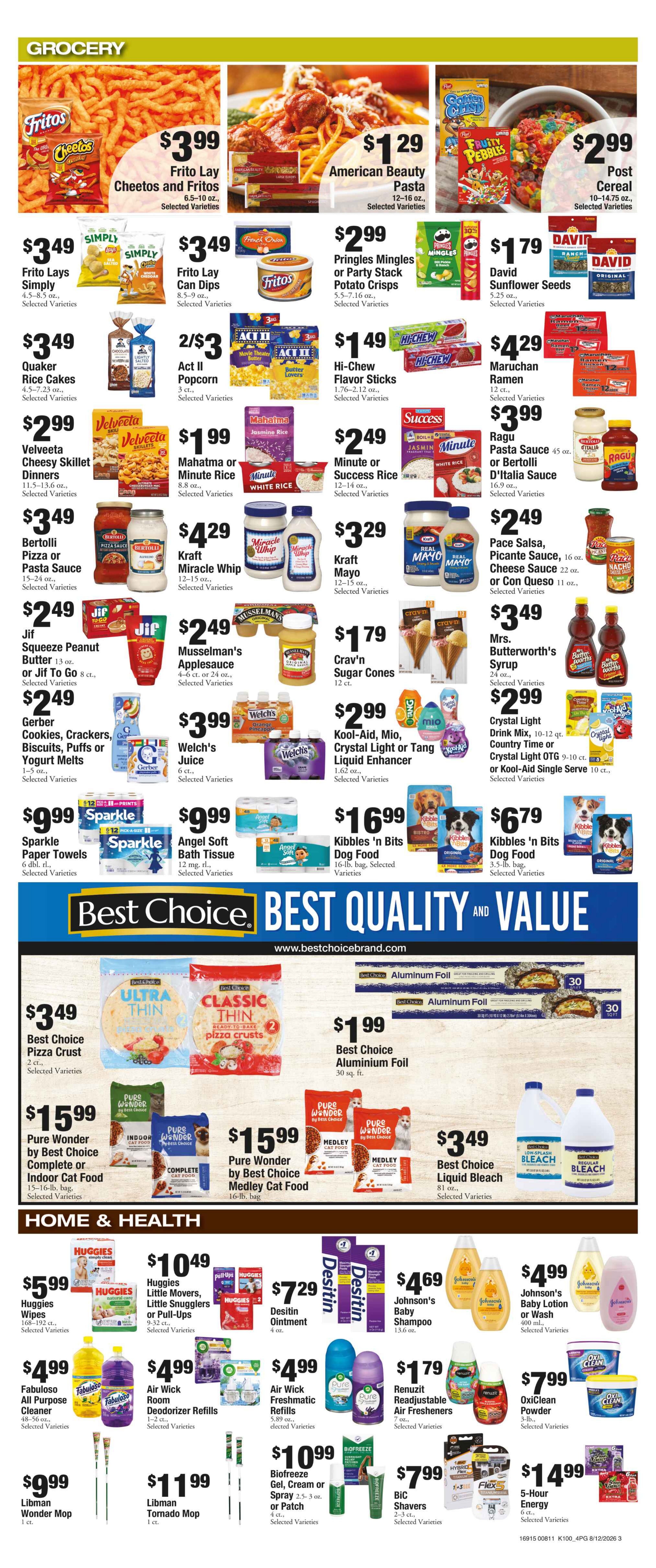 Riverside Red X Weekly Ad August 12 - 18, 2026