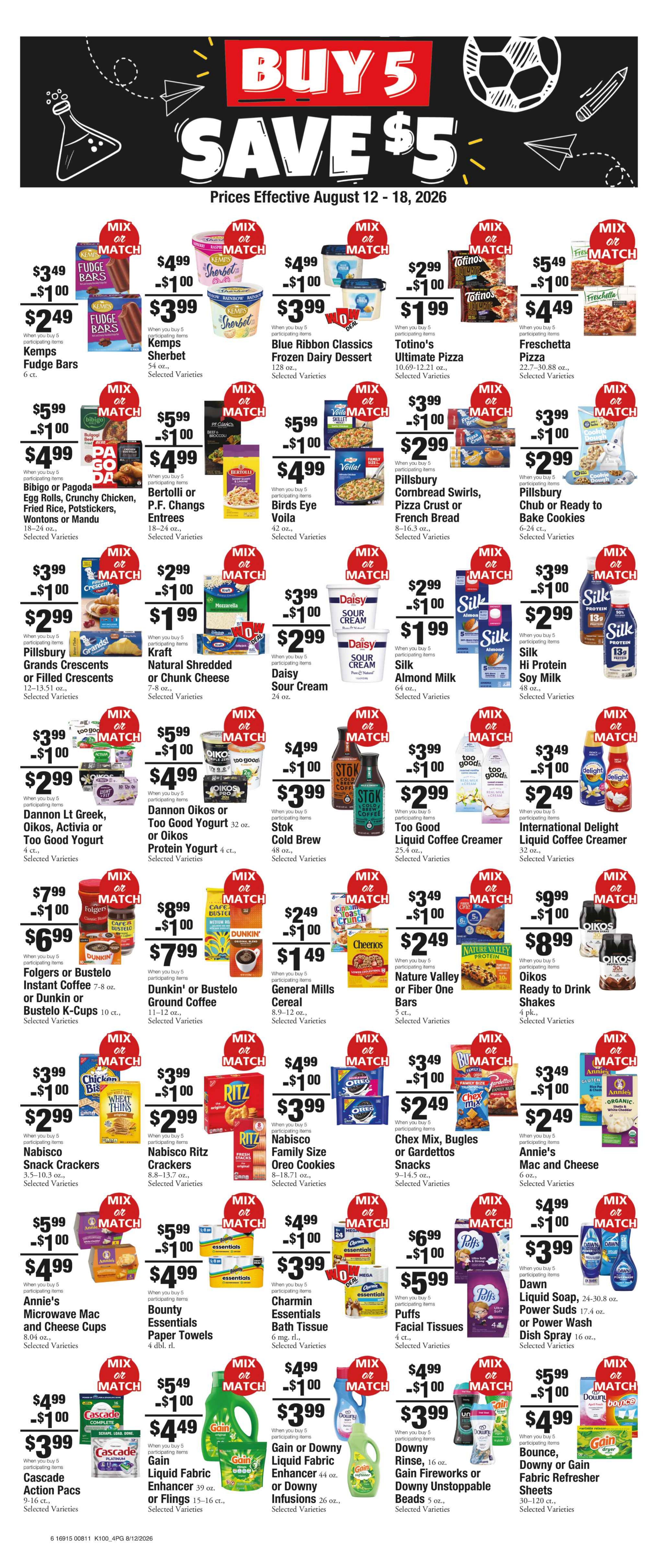 Riverside Red X Weekly Ad August 12 - 18, 2026