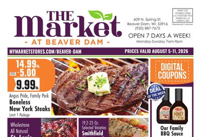The Market at Beaver Dam Weekly Ad August 5 - 11, 2026