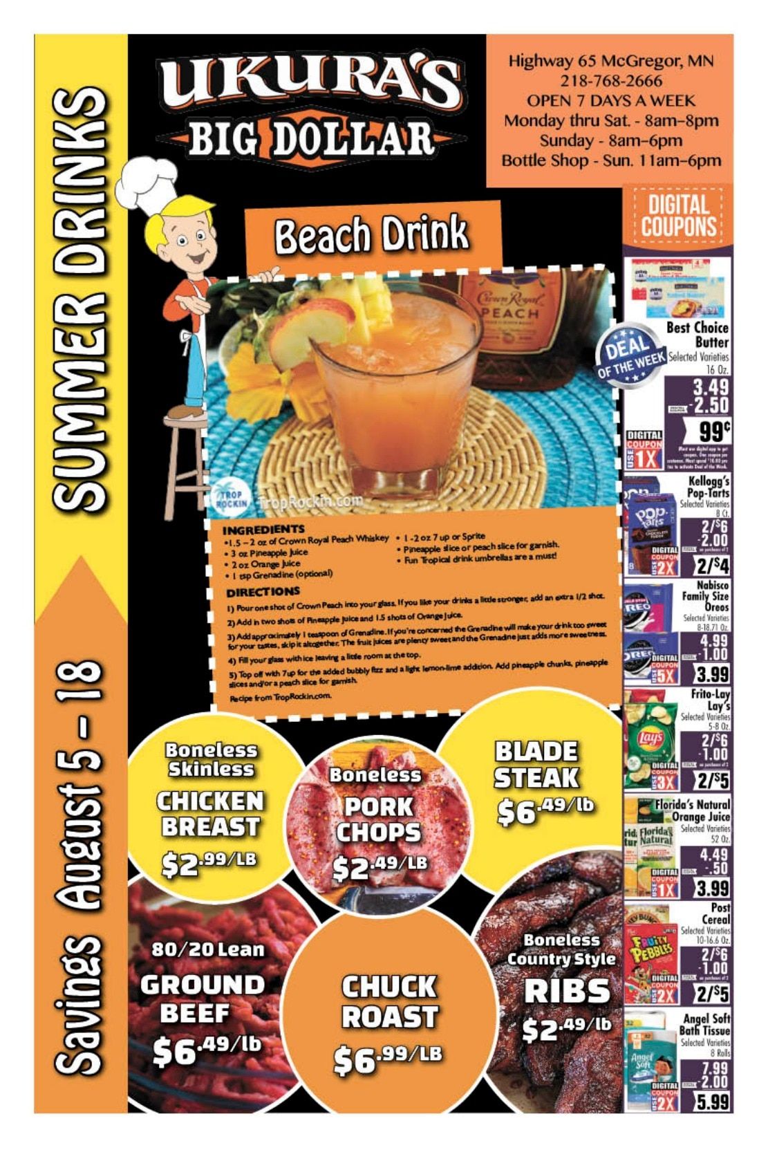 The Market at McGregor Weekly Ad August 5 - 18, 2026