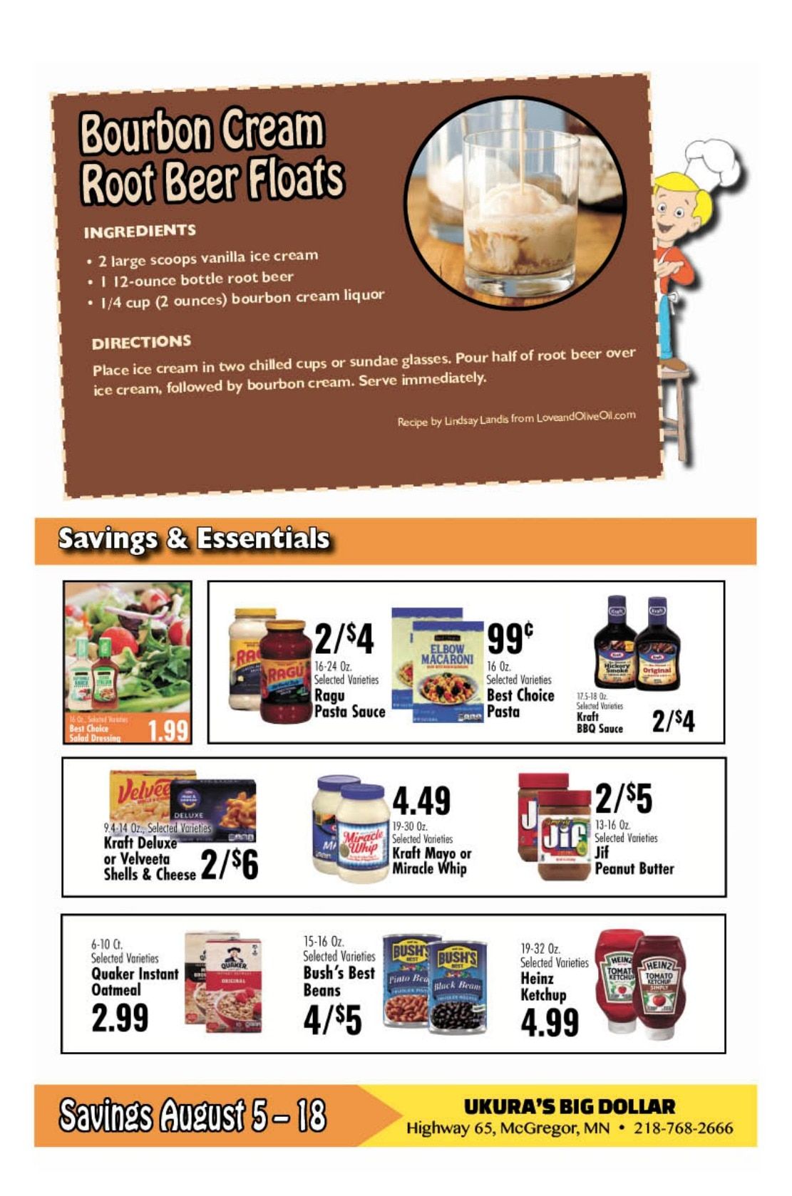 The Market at McGregor Weekly Ad August 5 - 18, 2026
