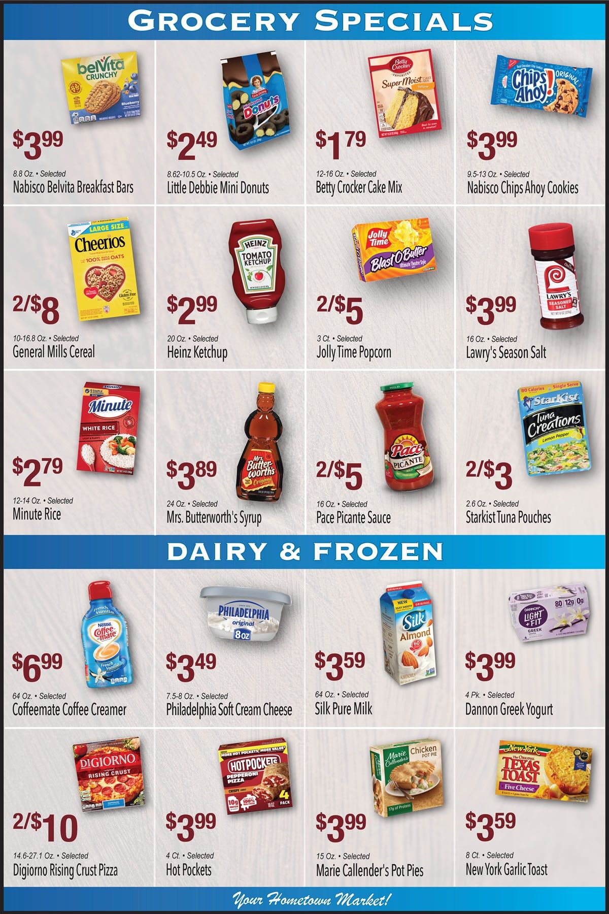 Rushford, Preston and Harmony Foods Weekly Ad August 10 - 16, 2026