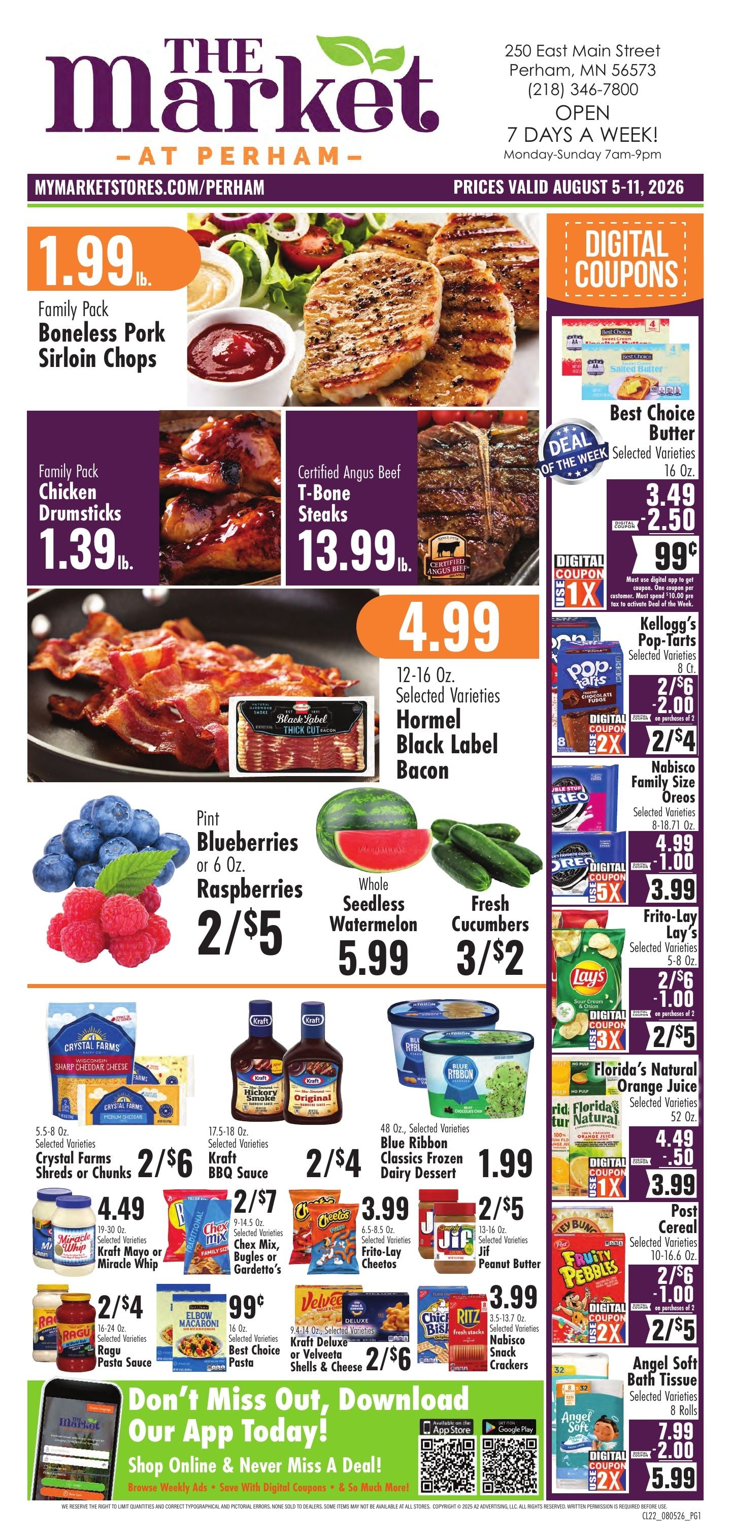 The Market at Perham Weekly Ad August 5 - 11, 2026