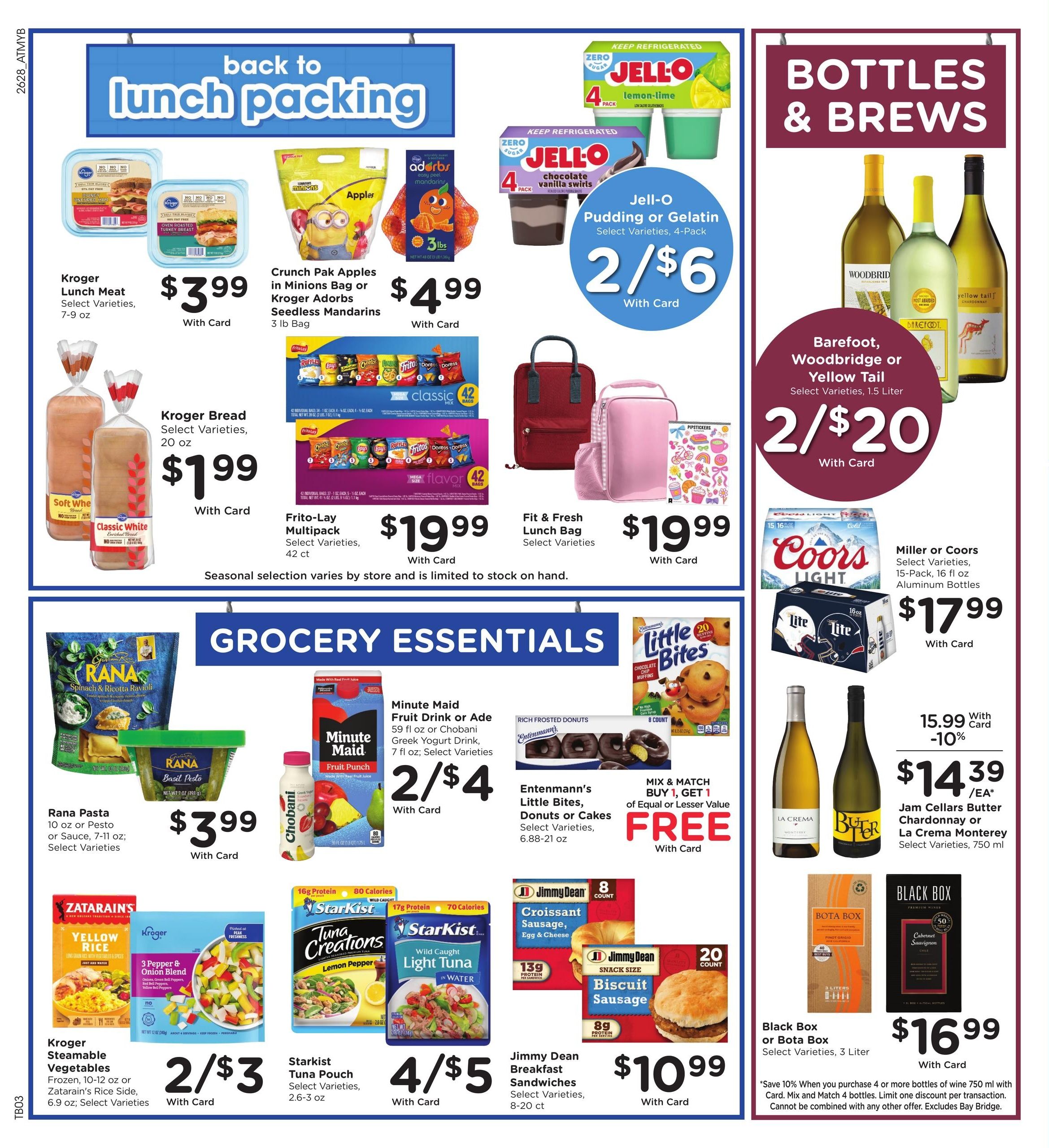 Kroger (GA, SC) Weekly Ad August 12 - 18, 2026