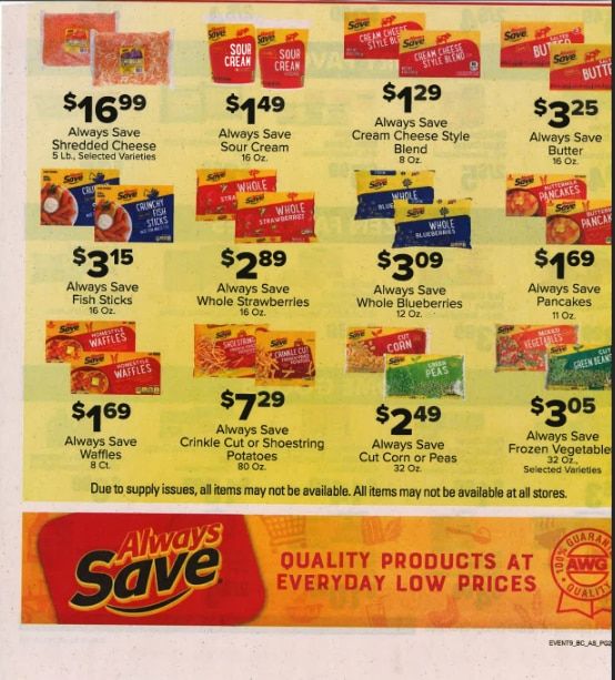Red's Hometown Market Back to School Weekly Ad August 12 - September 7, 2026