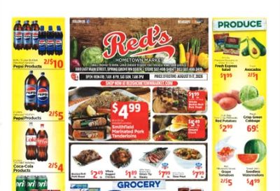 Red's Hometown Market Weekly Ad August 14 - 20, 2026