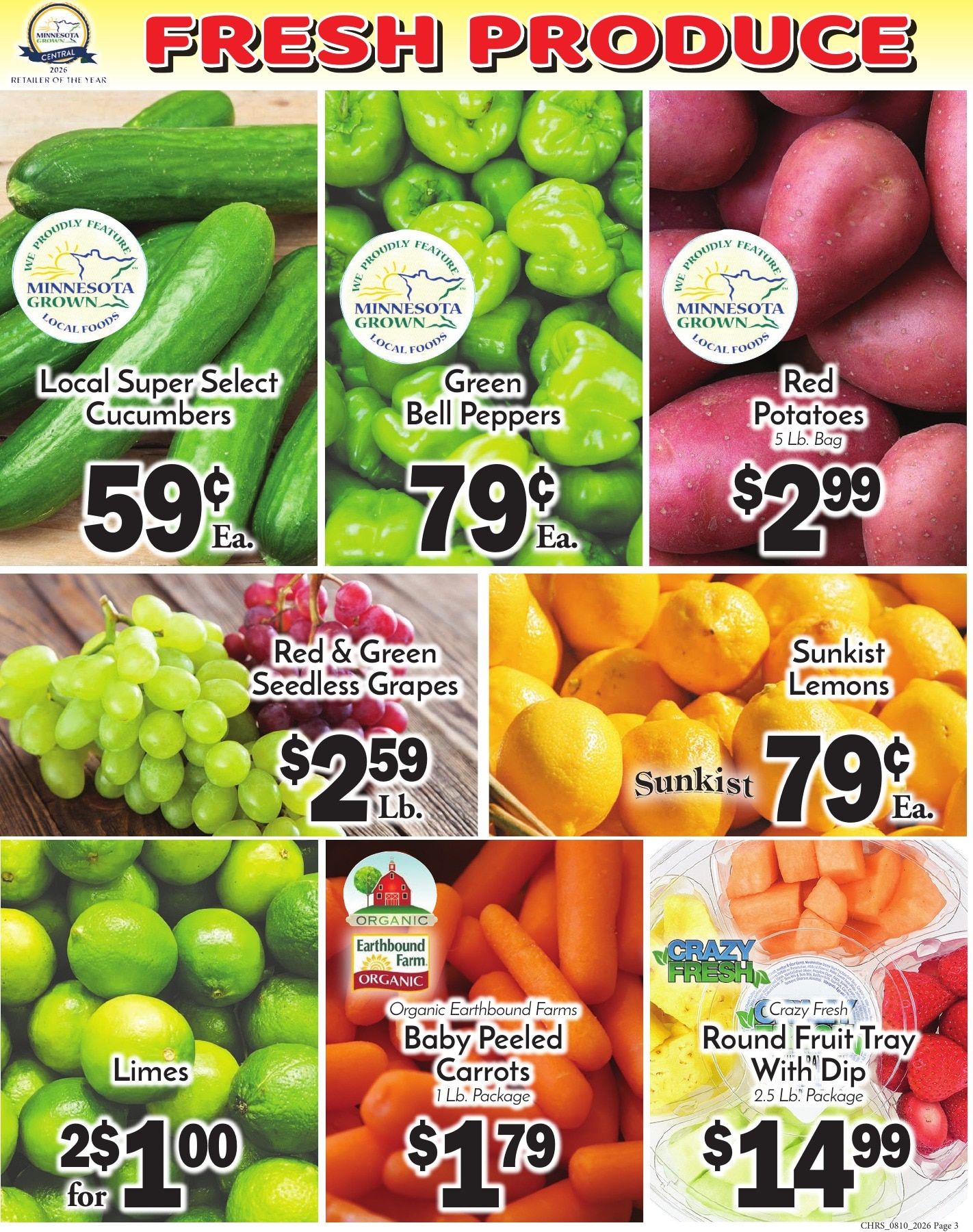 Chris' Food Center Weekly Ad August 10 - 16, 2026