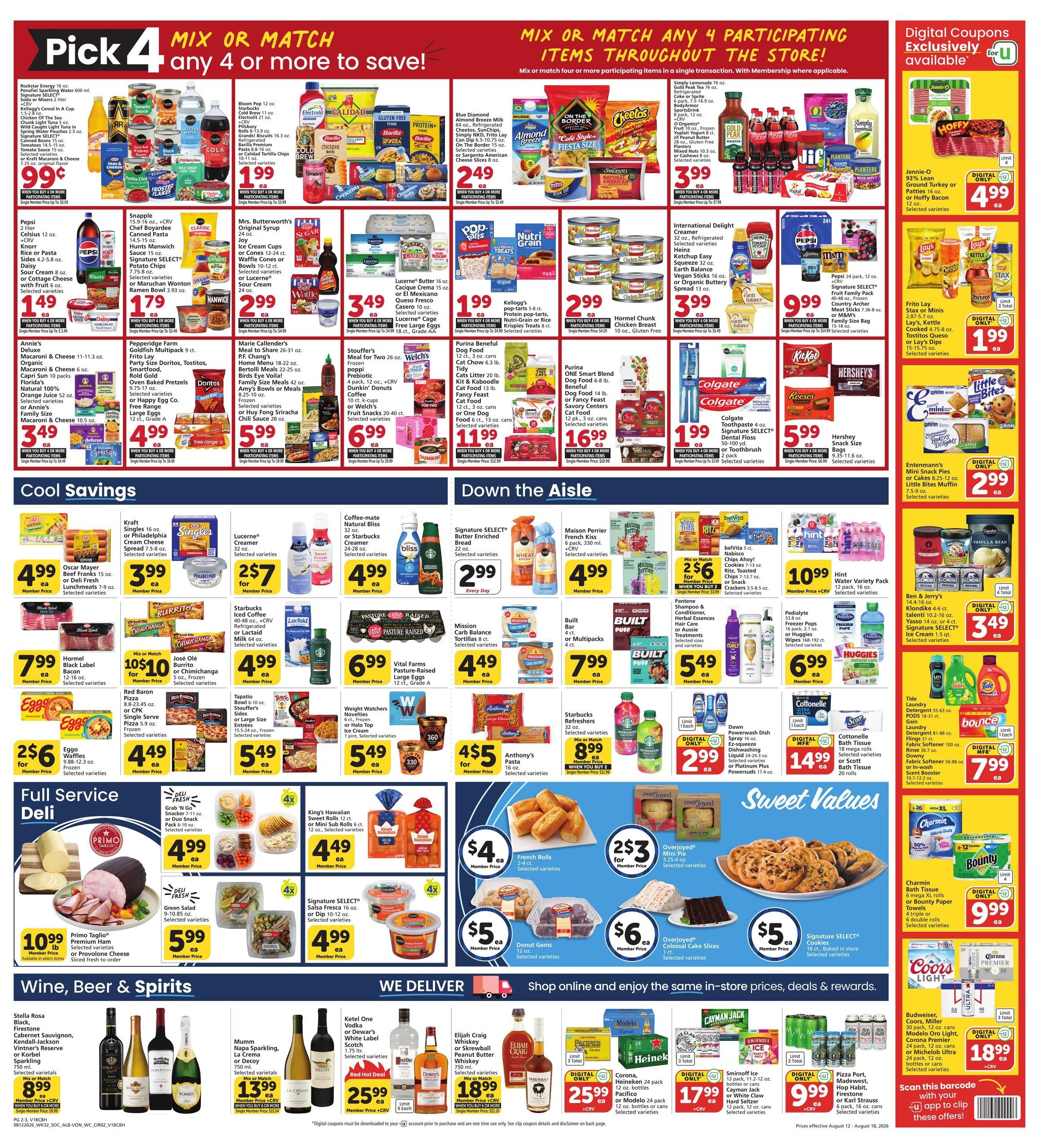 Albertsons (Anaheim Area, CA) Weekly Ad August 12 - 18, 2026