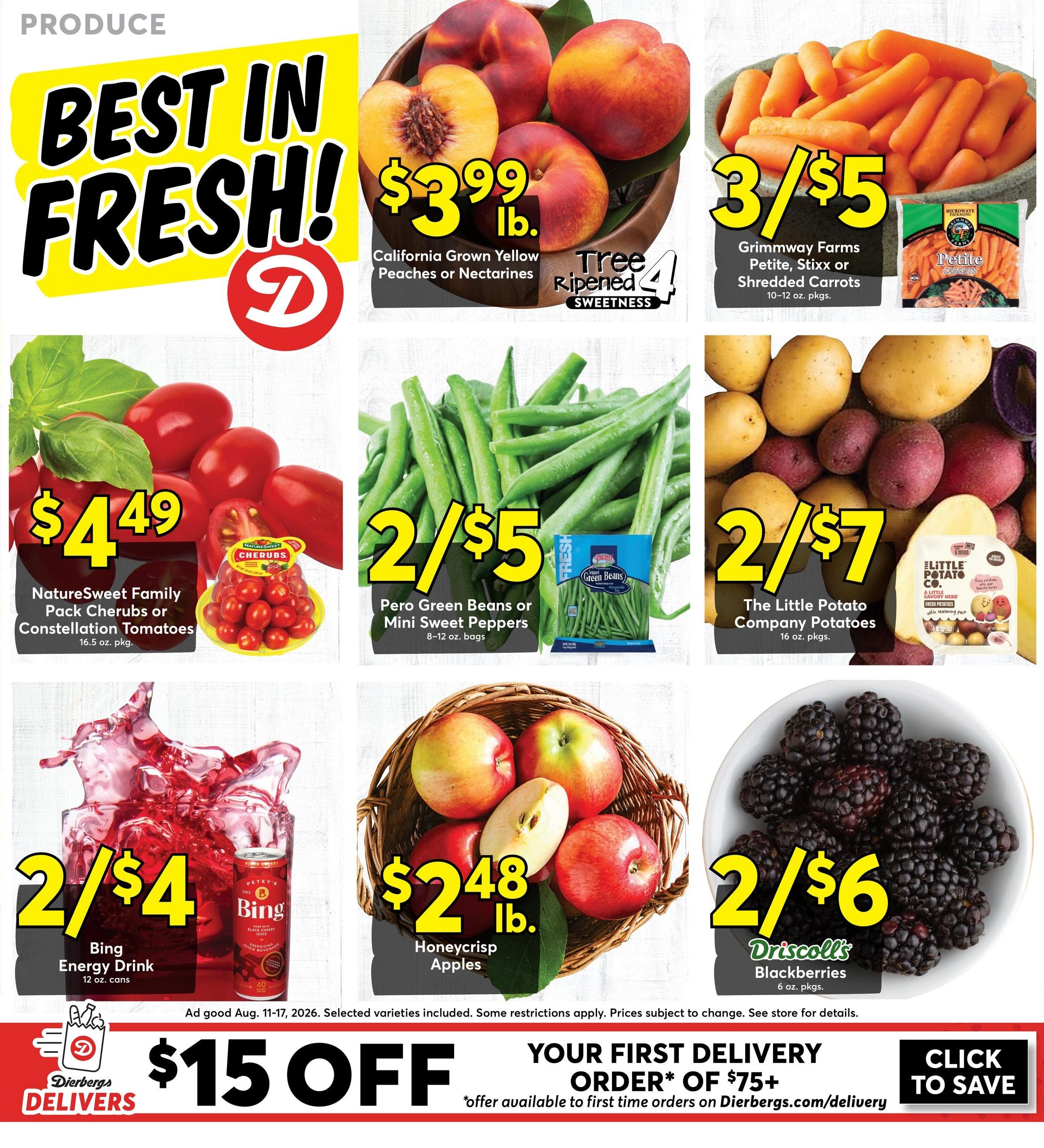 Dierbergs (Jefferson City–Saint Thomas Area, MO) Weekly Ad August 11 - 17, 2026