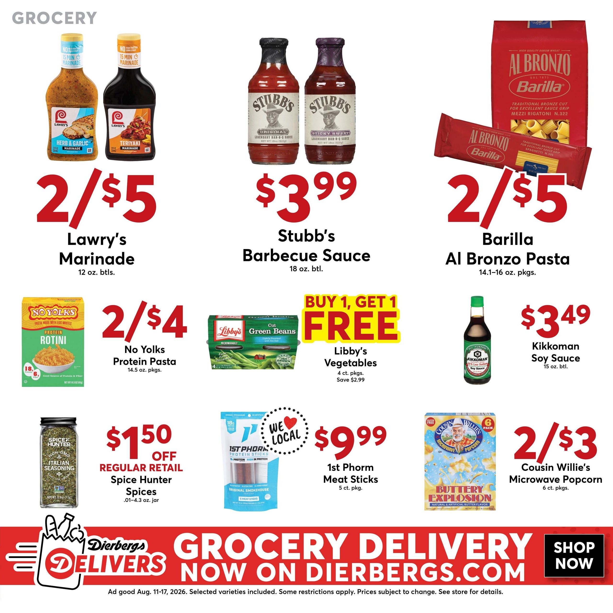 Dierbergs (Jefferson City–Saint Thomas Area, MO) Weekly Ad August 11 - 17, 2026