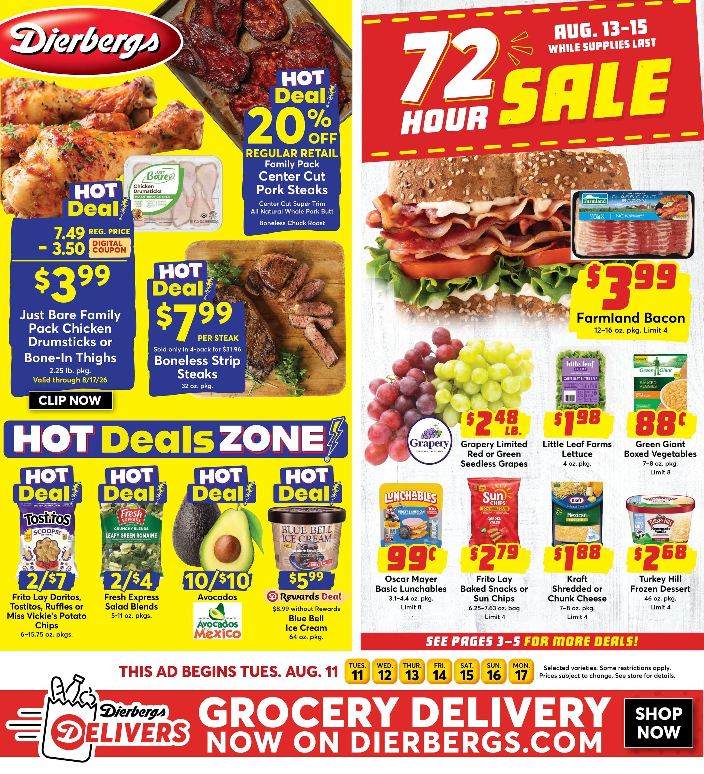 Dierbergs (Jefferson City–Saint Thomas Area, MO) Weekly Ad August 11 - 17, 2026