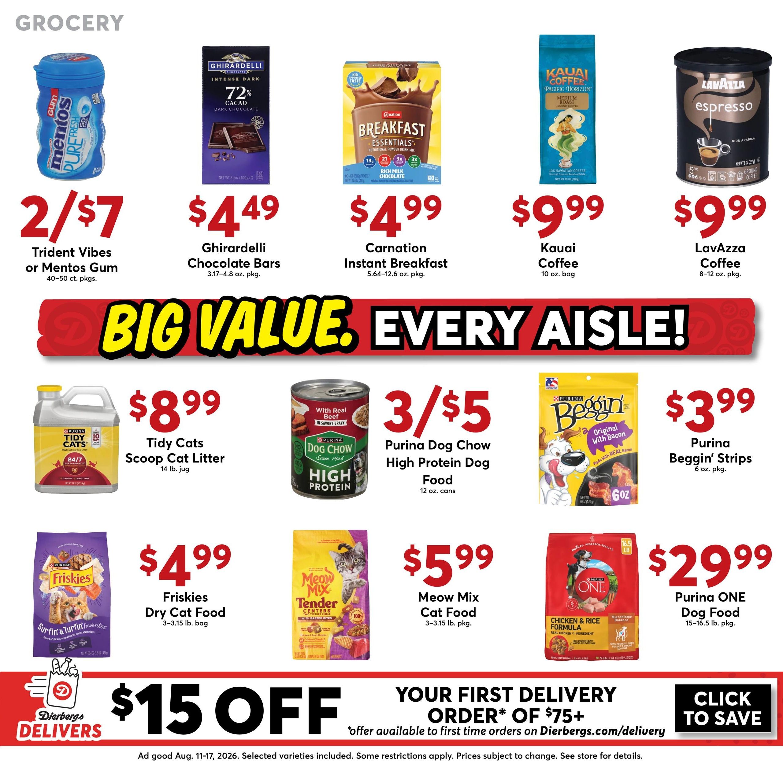 Dierbergs (Jefferson City–Saint Thomas Area, MO) Weekly Ad August 11 - 17, 2026
