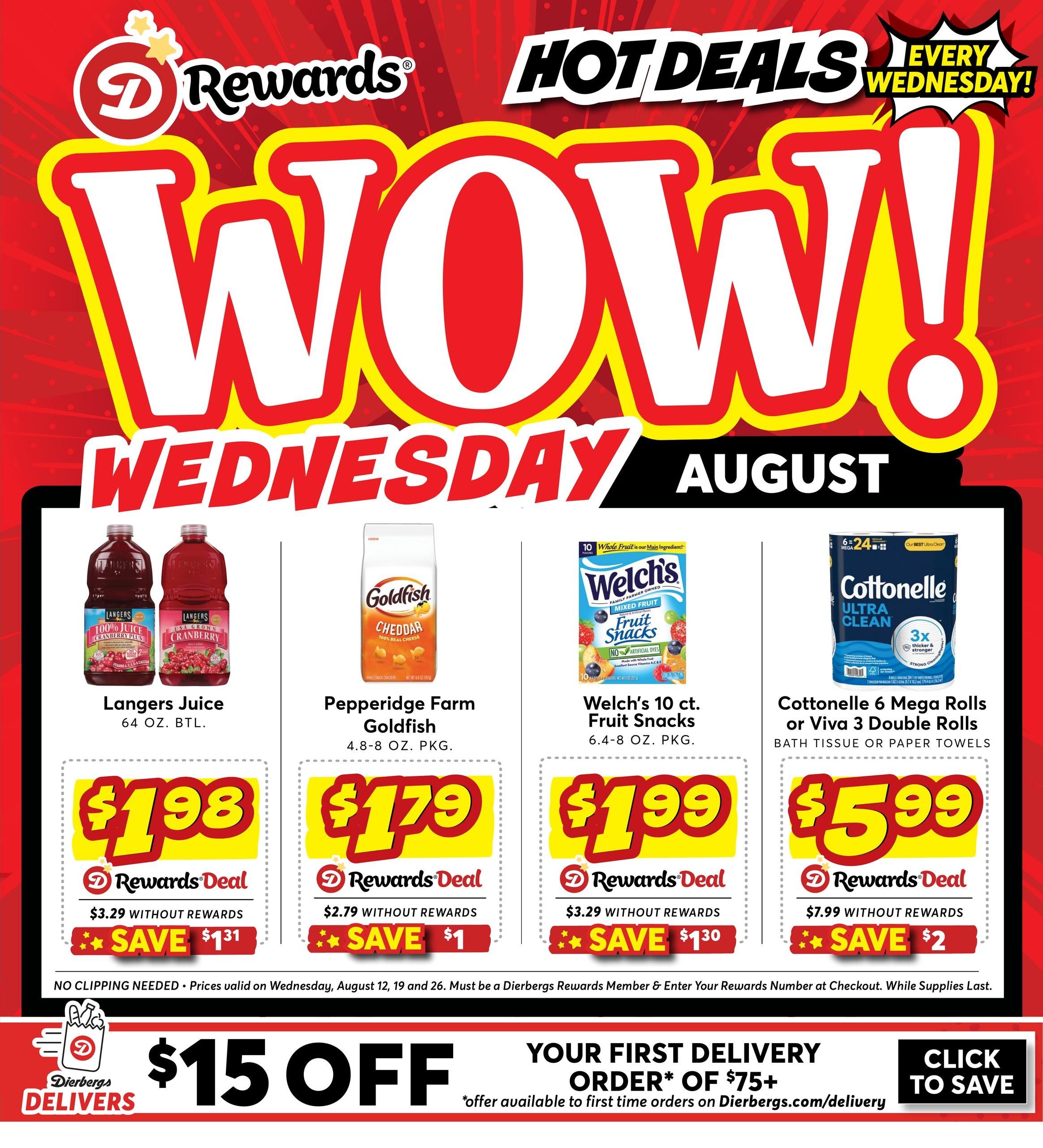 Dierbergs (Jefferson City–Saint Thomas Area, MO) Weekly Ad August 11 - 17, 2026