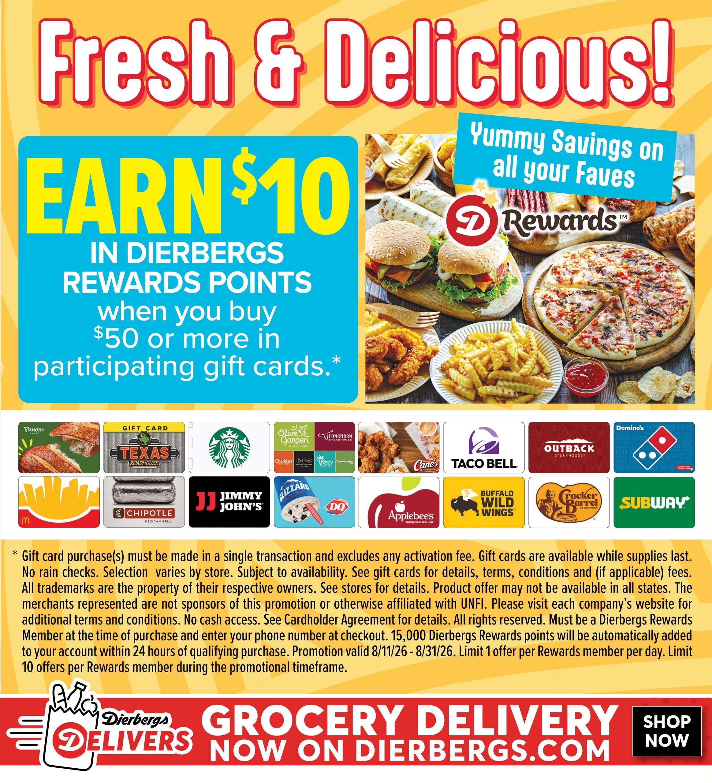 Dierbergs (Jefferson City–Saint Thomas Area, MO) Weekly Ad August 11 - 17, 2026