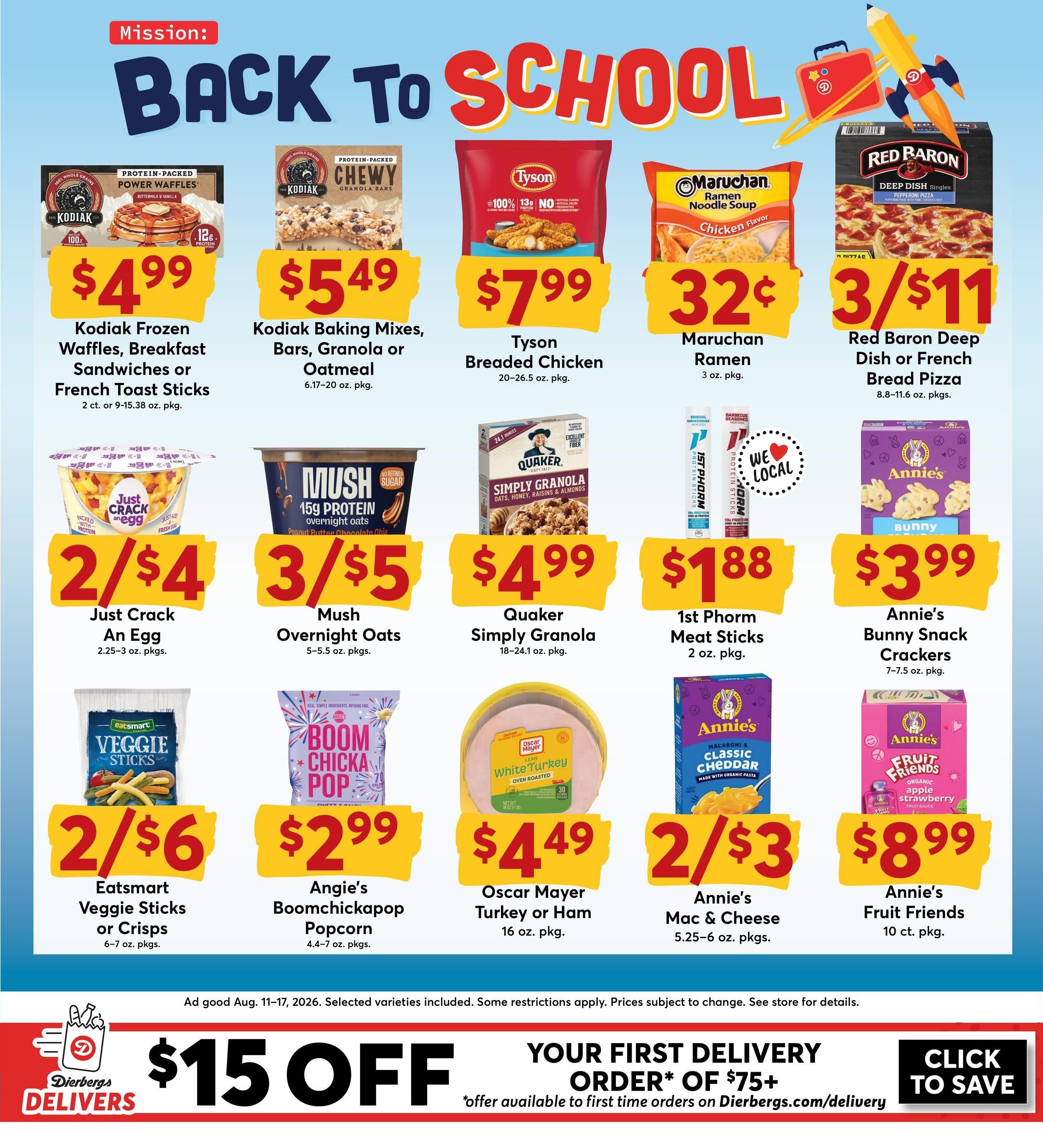 Dierbergs (Jefferson City–Saint Thomas Area, MO) Weekly Ad August 11 - 17, 2026