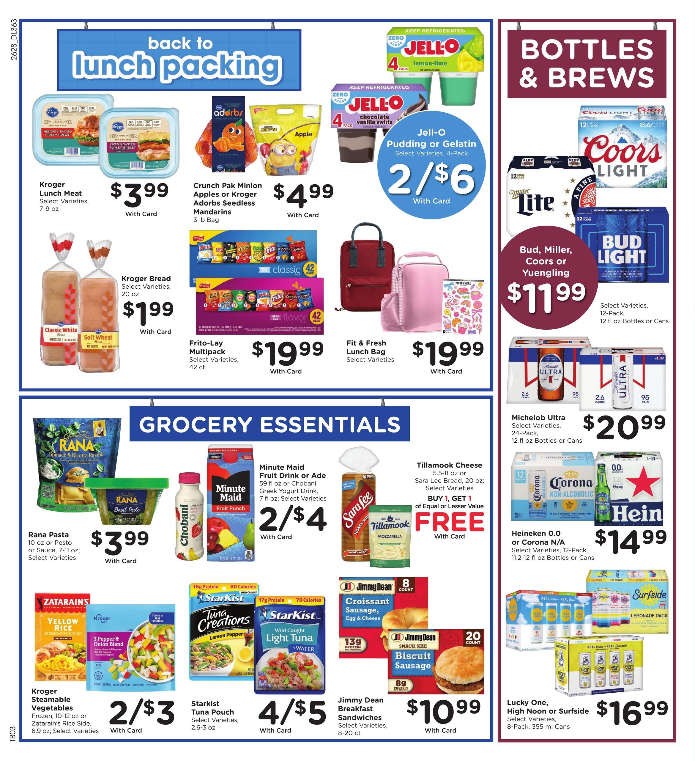 Kroger (Jackson–Pearl Area, MS) Weekly Ad August 12 - 18, 2026