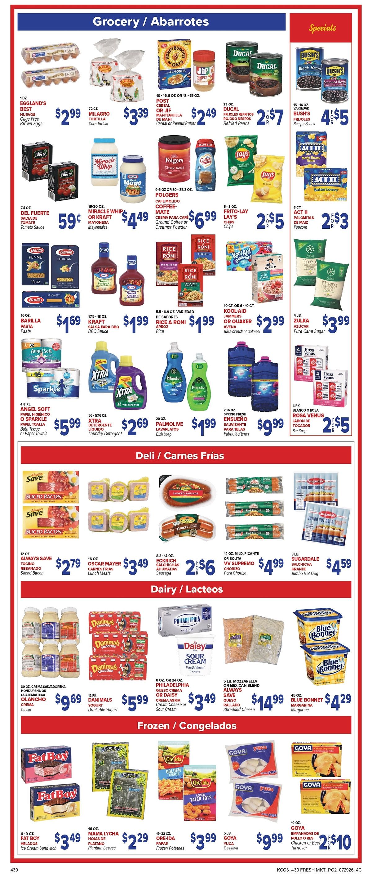 El Mercado Fresco (Kansas, Missouri) Weekly Ad August 5 - 11, 2026